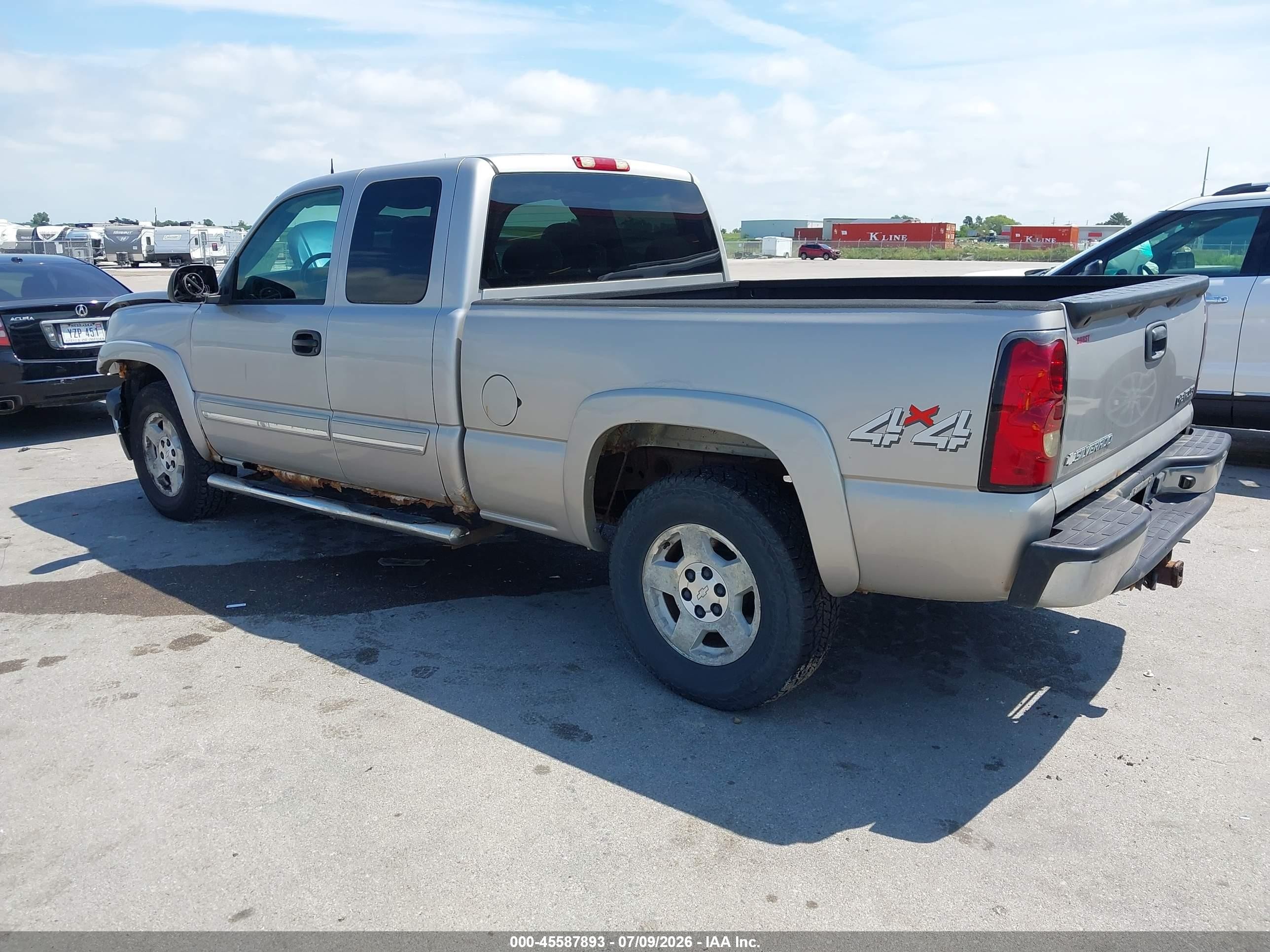 2004 Chevrolet Silverado 1500 Z71 Gray vin: 2GCEK19T641205514