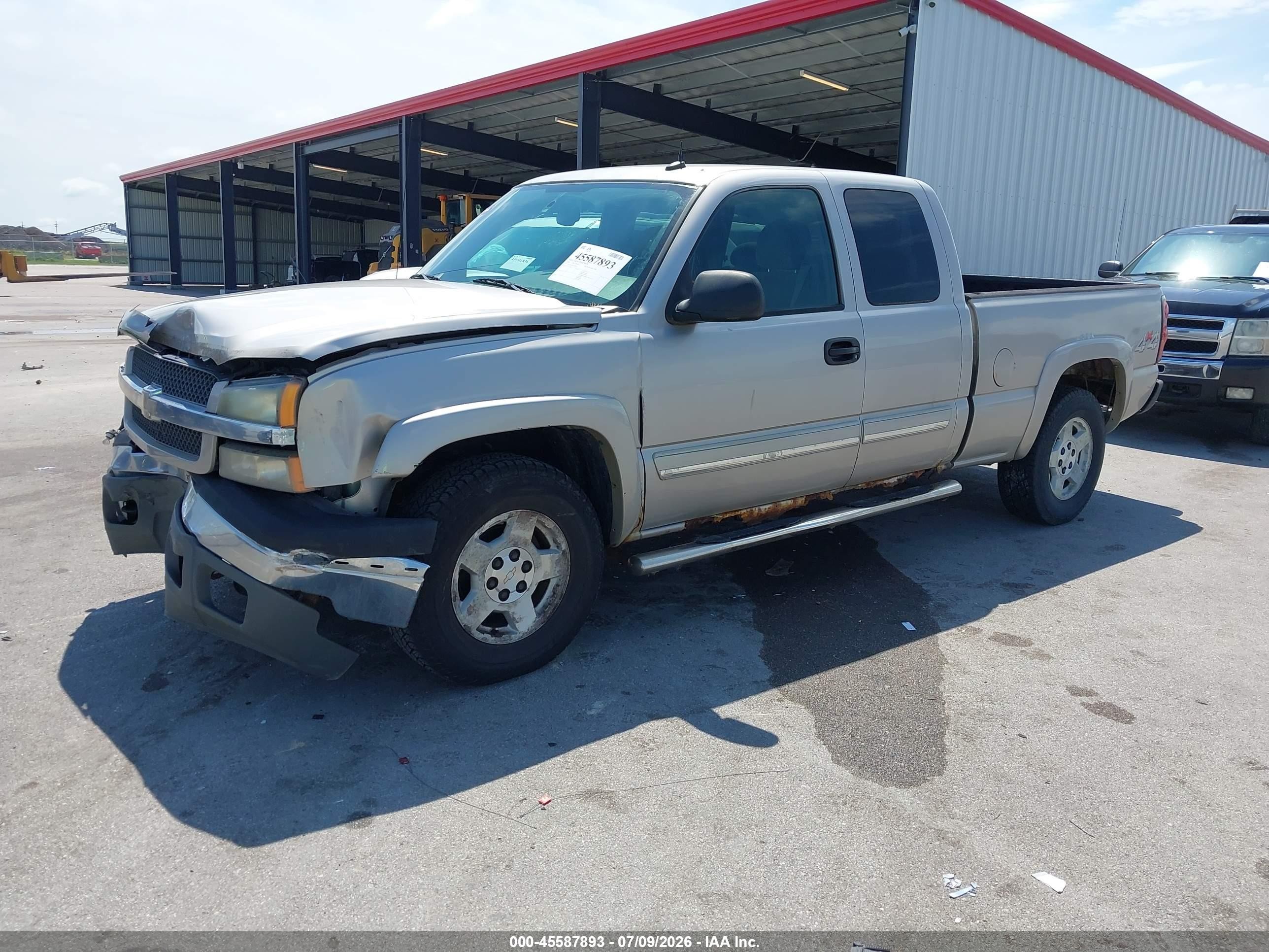 2004 Chevrolet Silverado 1500 Z71 Gray vin: 2GCEK19T641205514