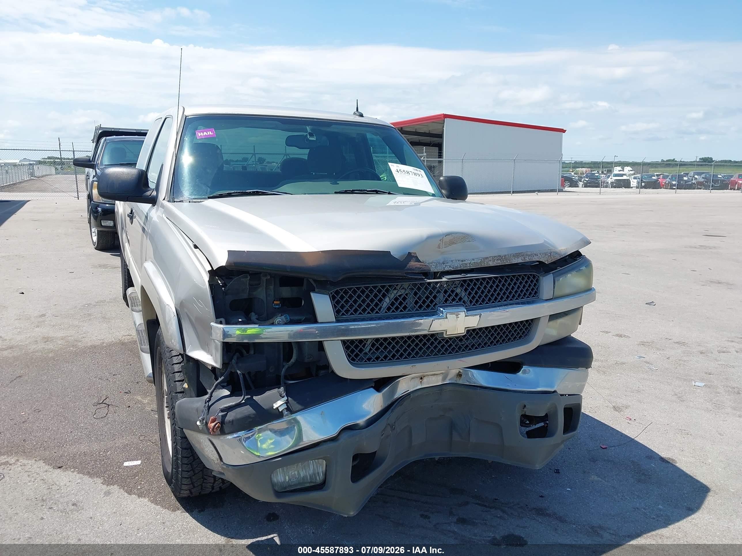 2004 Chevrolet Silverado 1500 Z71 Gray vin: 2GCEK19T641205514