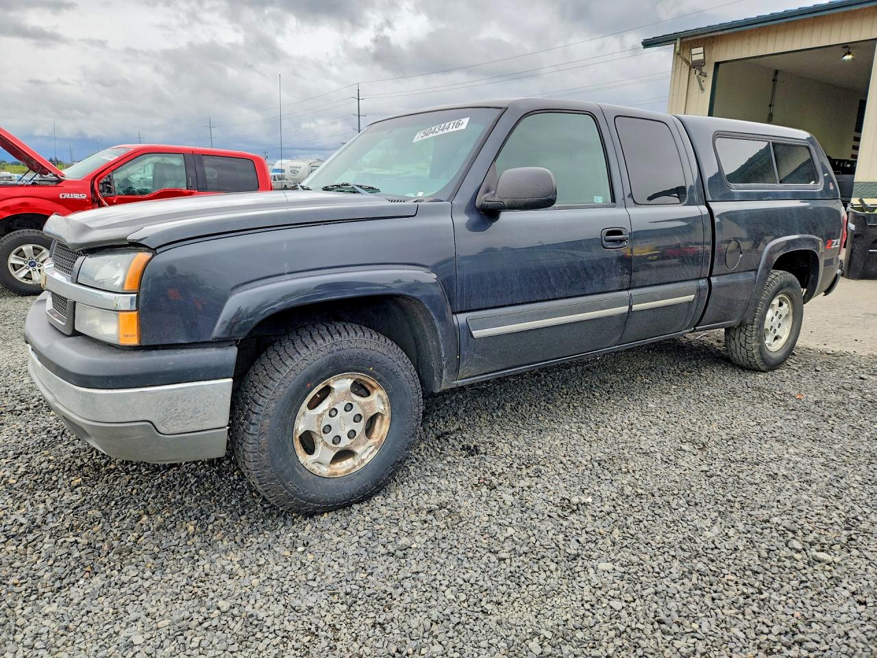 2004 Chevrolet Silverado K1500 Charcoal vin: 2GCEK19T641253546