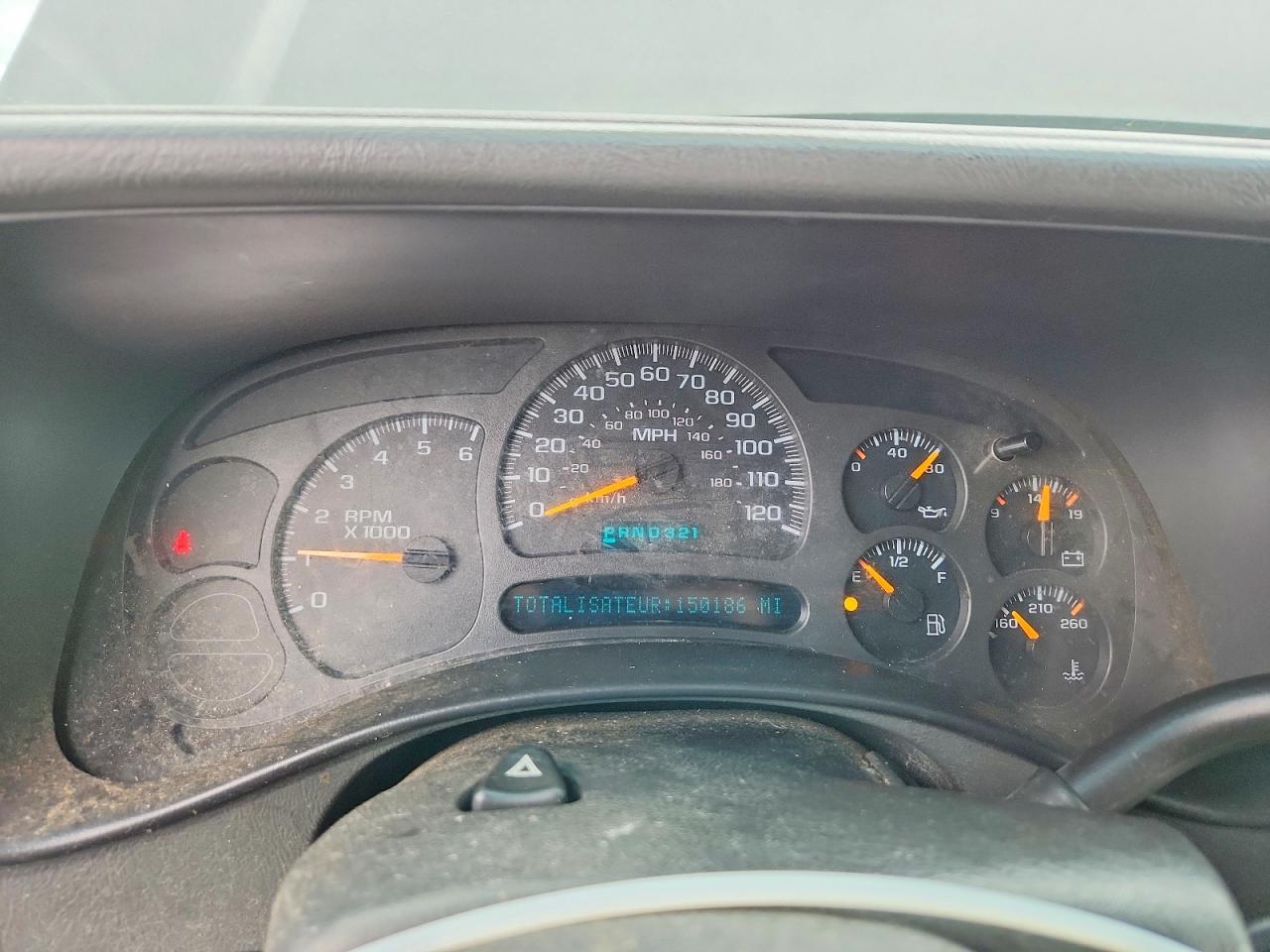 2004 Chevrolet Silverado K1500 Charcoal vin: 2GCEK19T641253546
