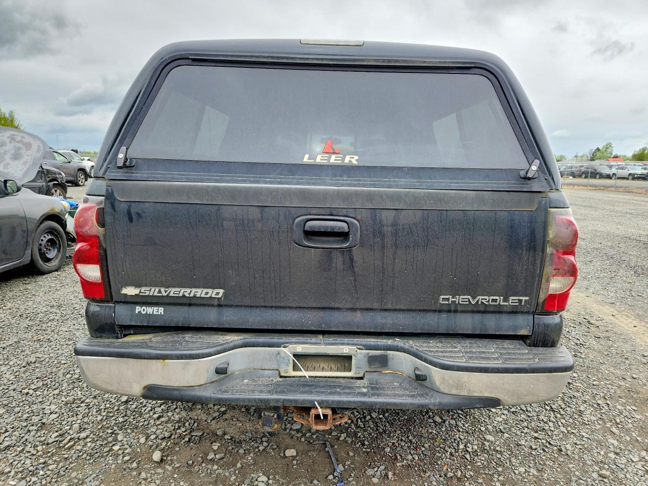 2004 Chevrolet Silverado K1500 Charcoal vin: 2GCEK19T641253546