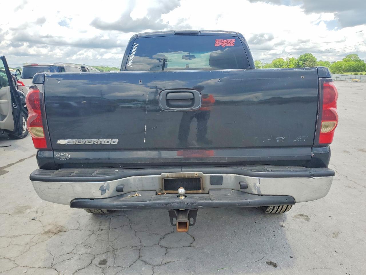 2004 Chevrolet Silverado K1500 Black vin: 2GCEK19T641256253