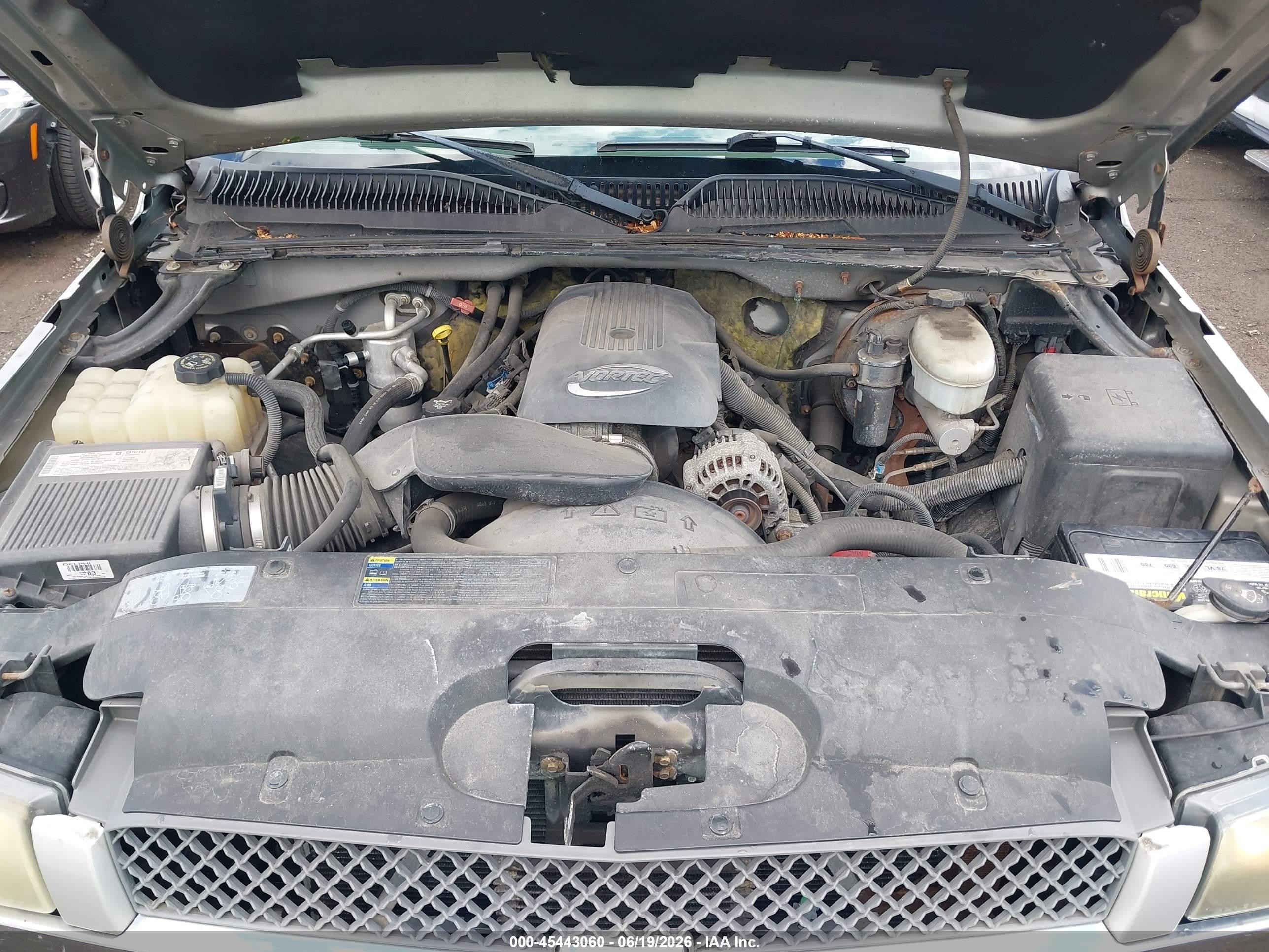 2004 Chevrolet Silverado 1500 Ls Серый vin: 2GCEK19T641338807