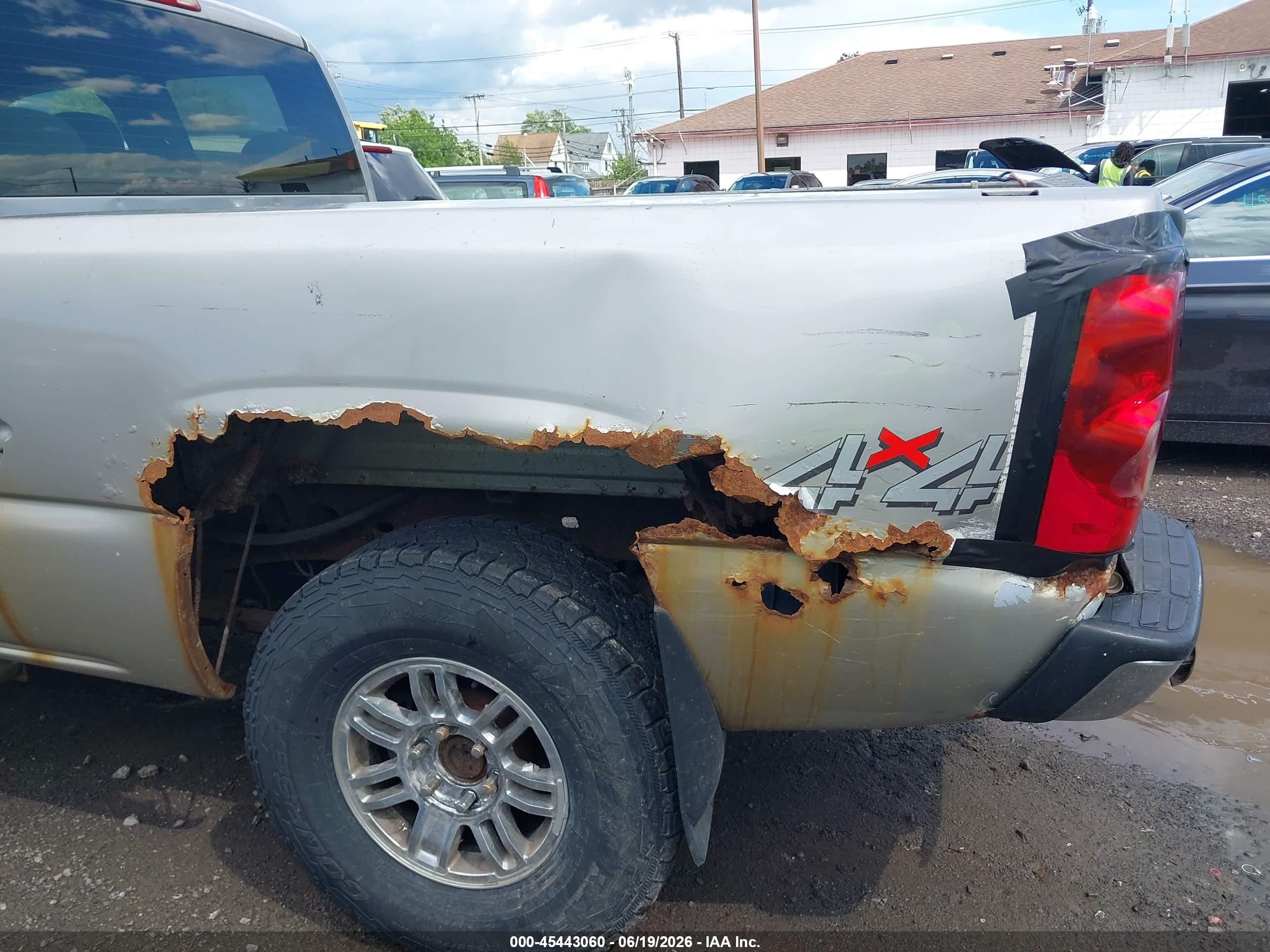 2004 Chevrolet Silverado 1500 Ls Серый vin: 2GCEK19T641338807