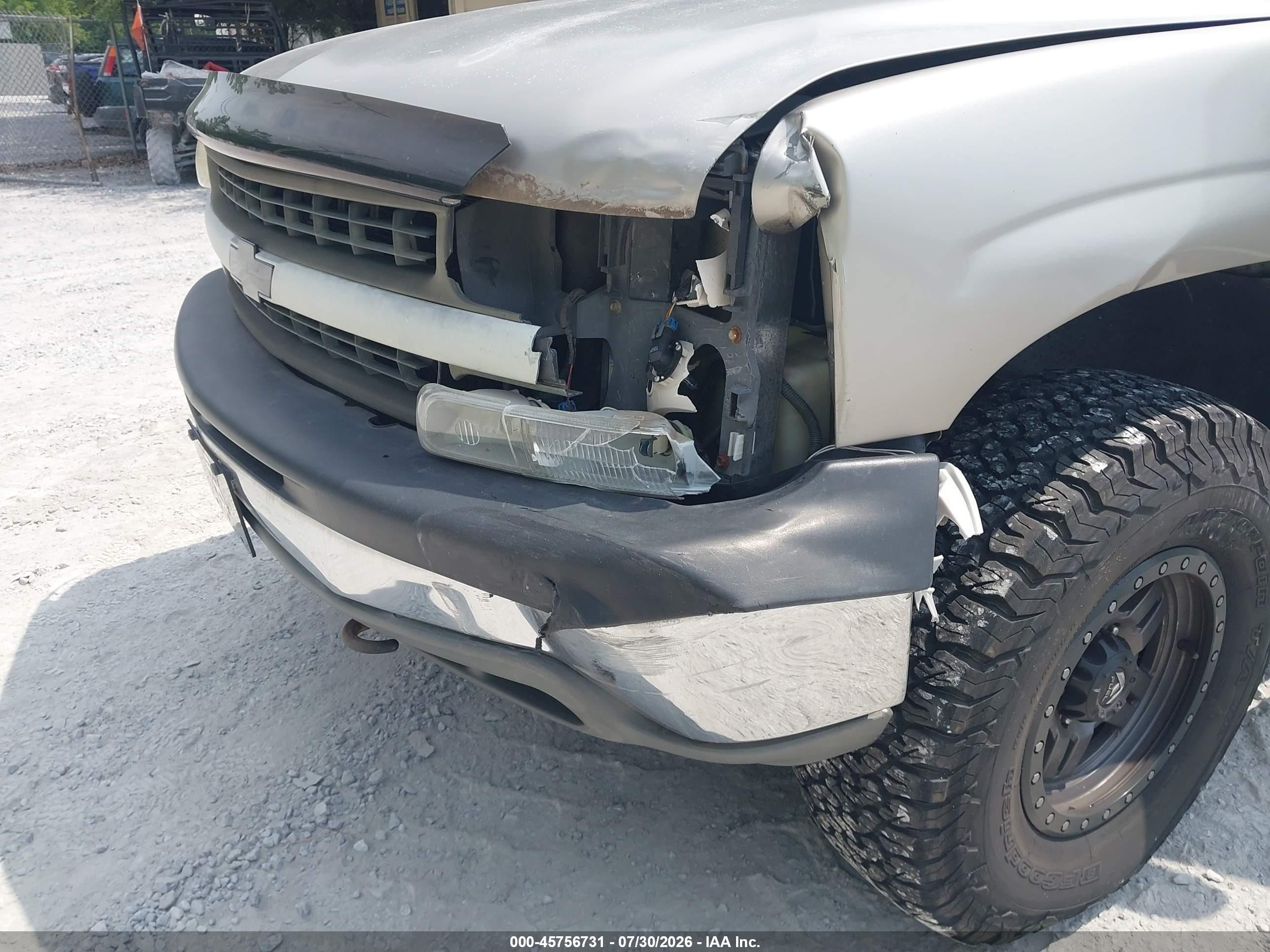 1999 Chevrolet Silverado 1500 Lt Серебряный vin: 2GCEK19T6X1103862