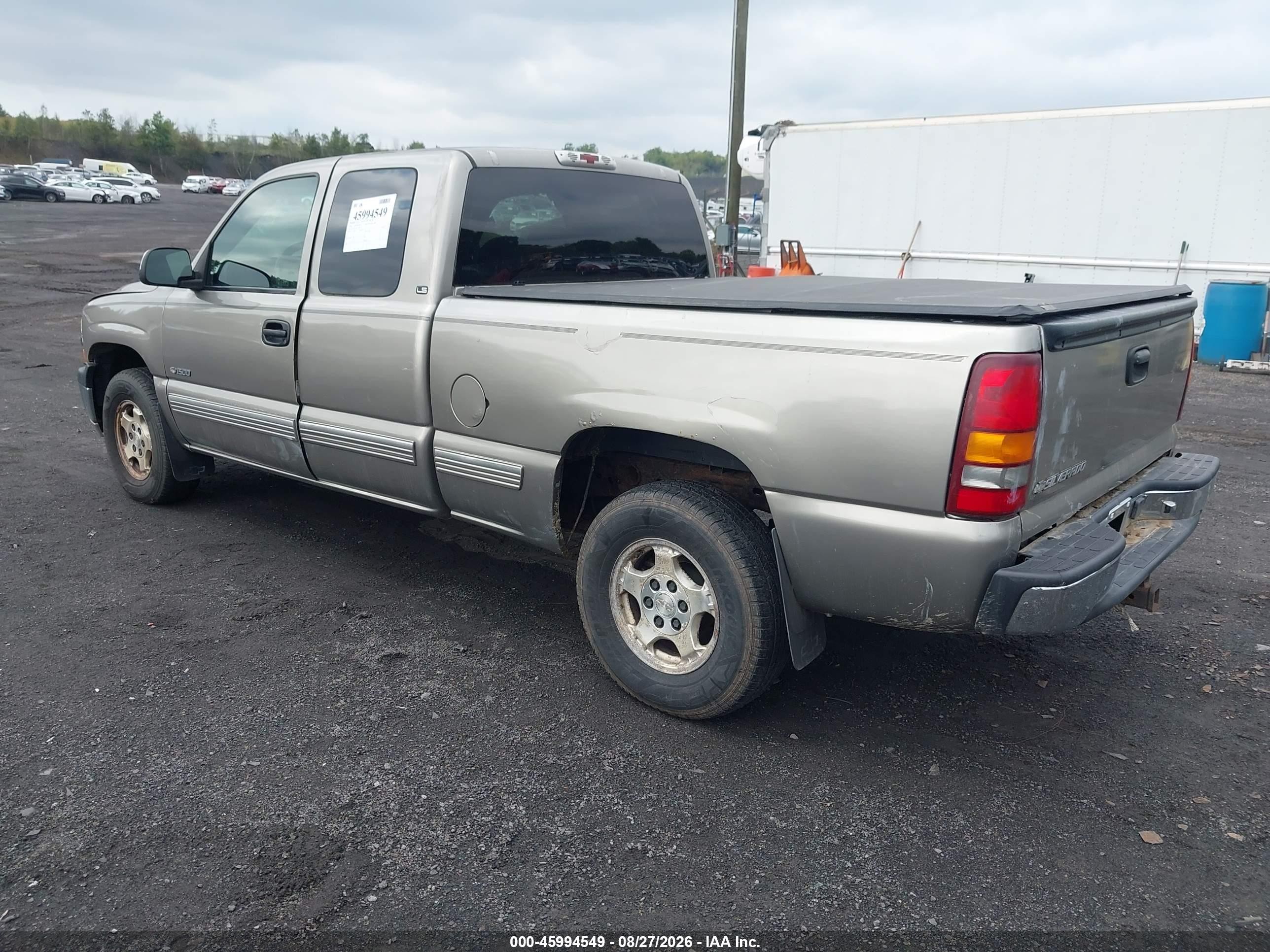 2000 Chevrolet Silverado 1500 Ls Tan vin: 2GCEK19T6Y1111820