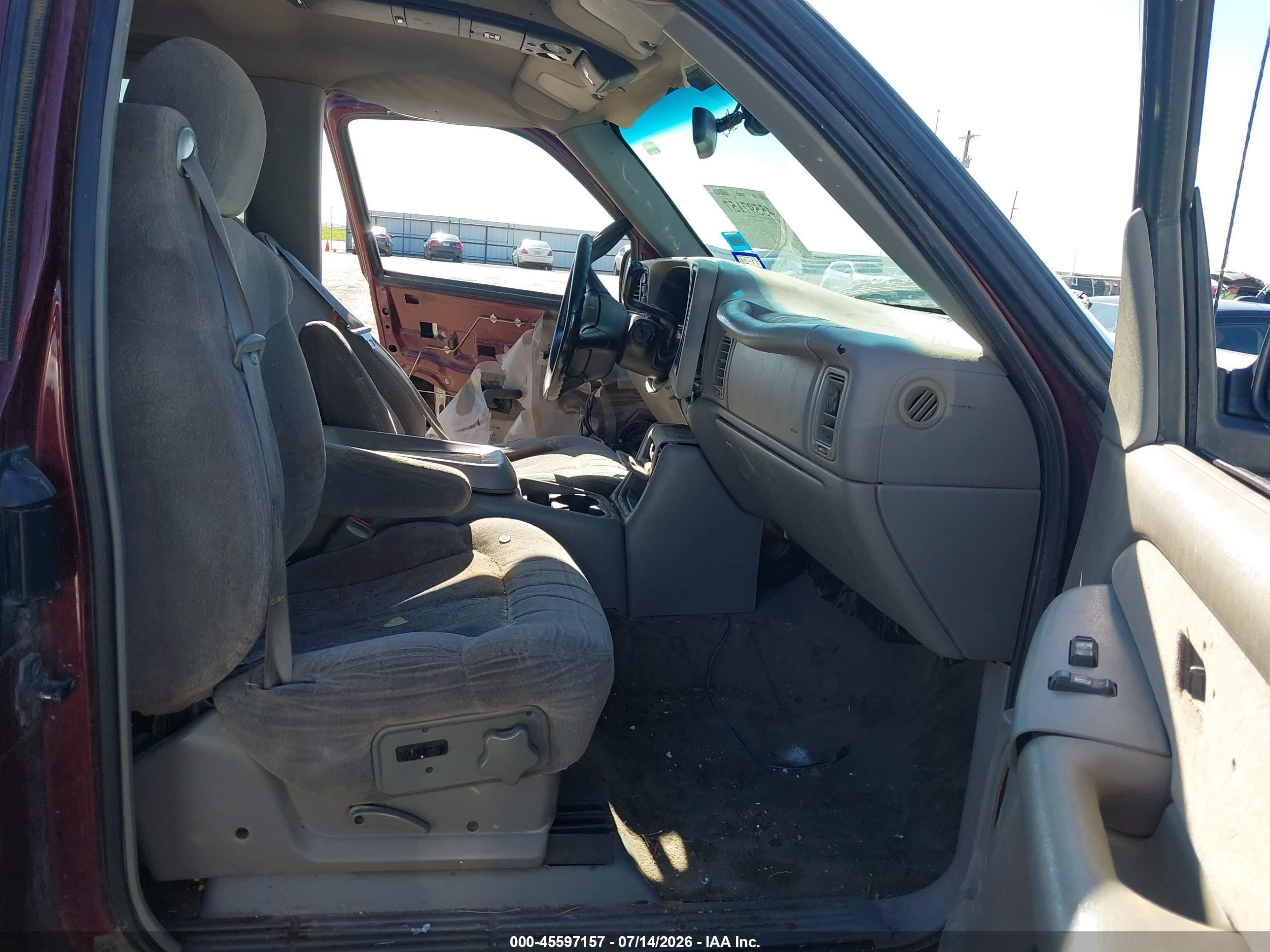 2000 Chevrolet Silverado 1500 Ls Maroon vin: 2GCEK19T6Y1167823