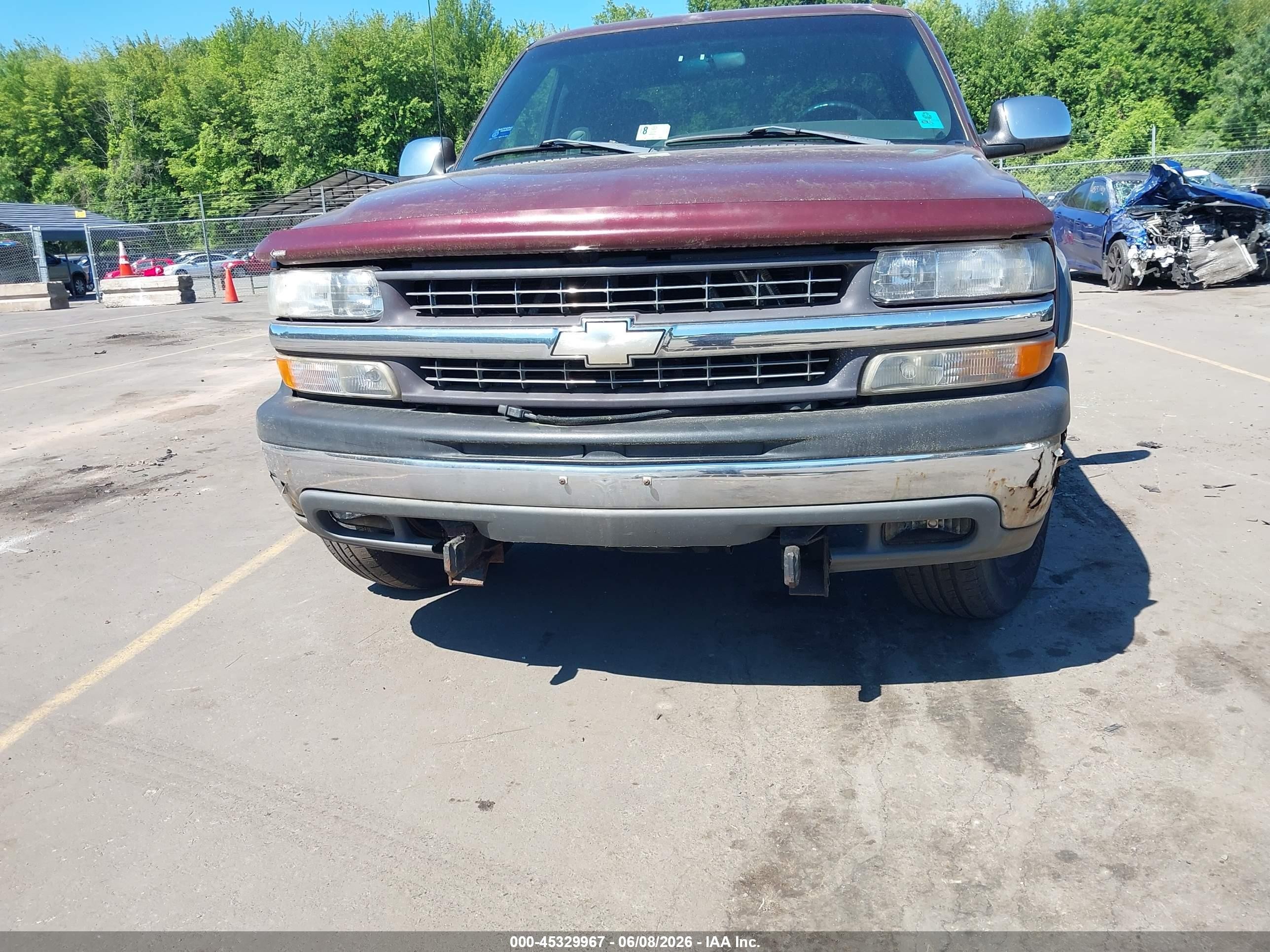 2000 Chevrolet Silverado 1500 Ls Бордовый vin: 2GCEK19T6Y1287525