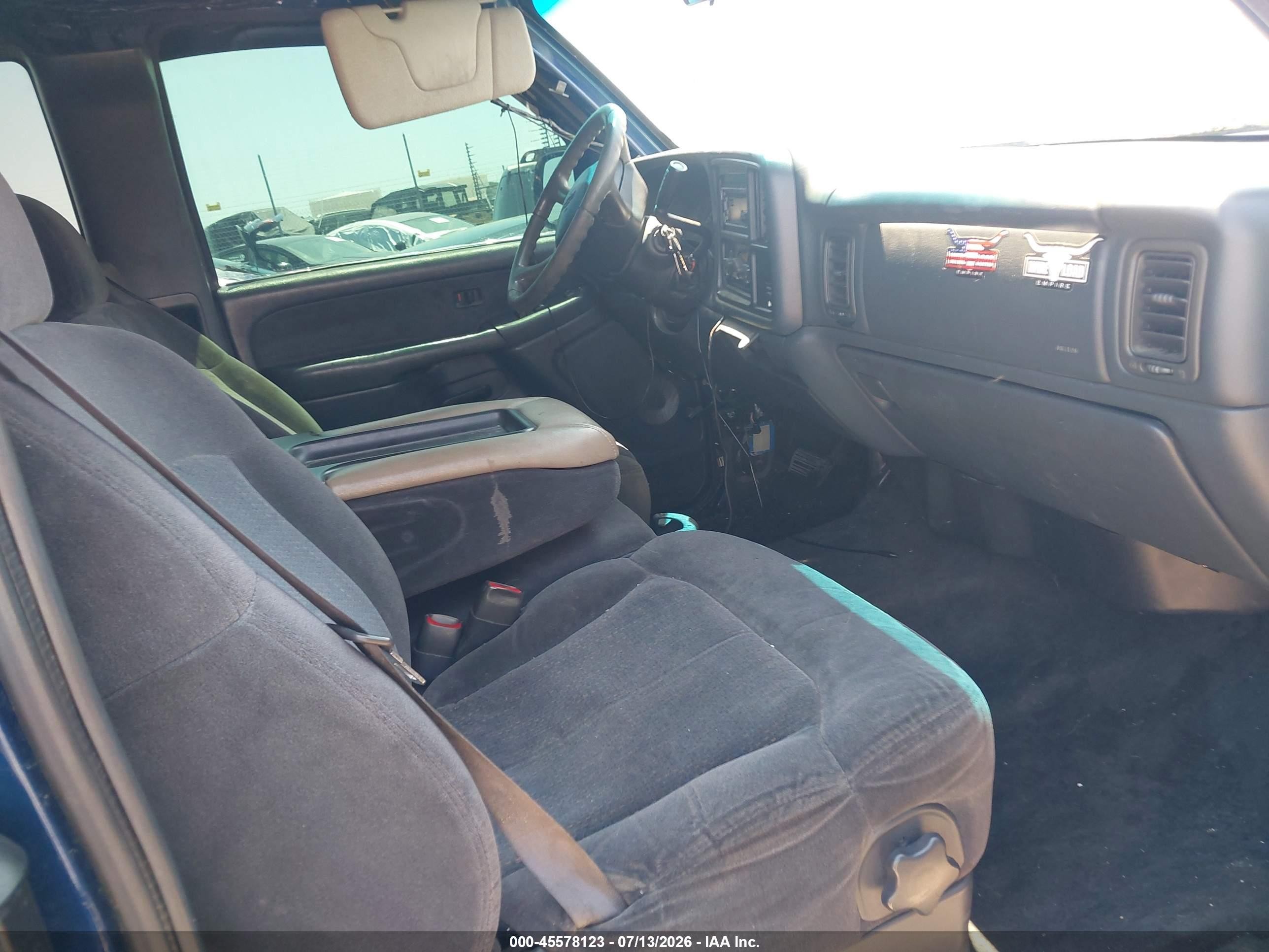 2001 Chevrolet Silverado 1500 Ls Blue vin: 2GCEK19T711221426