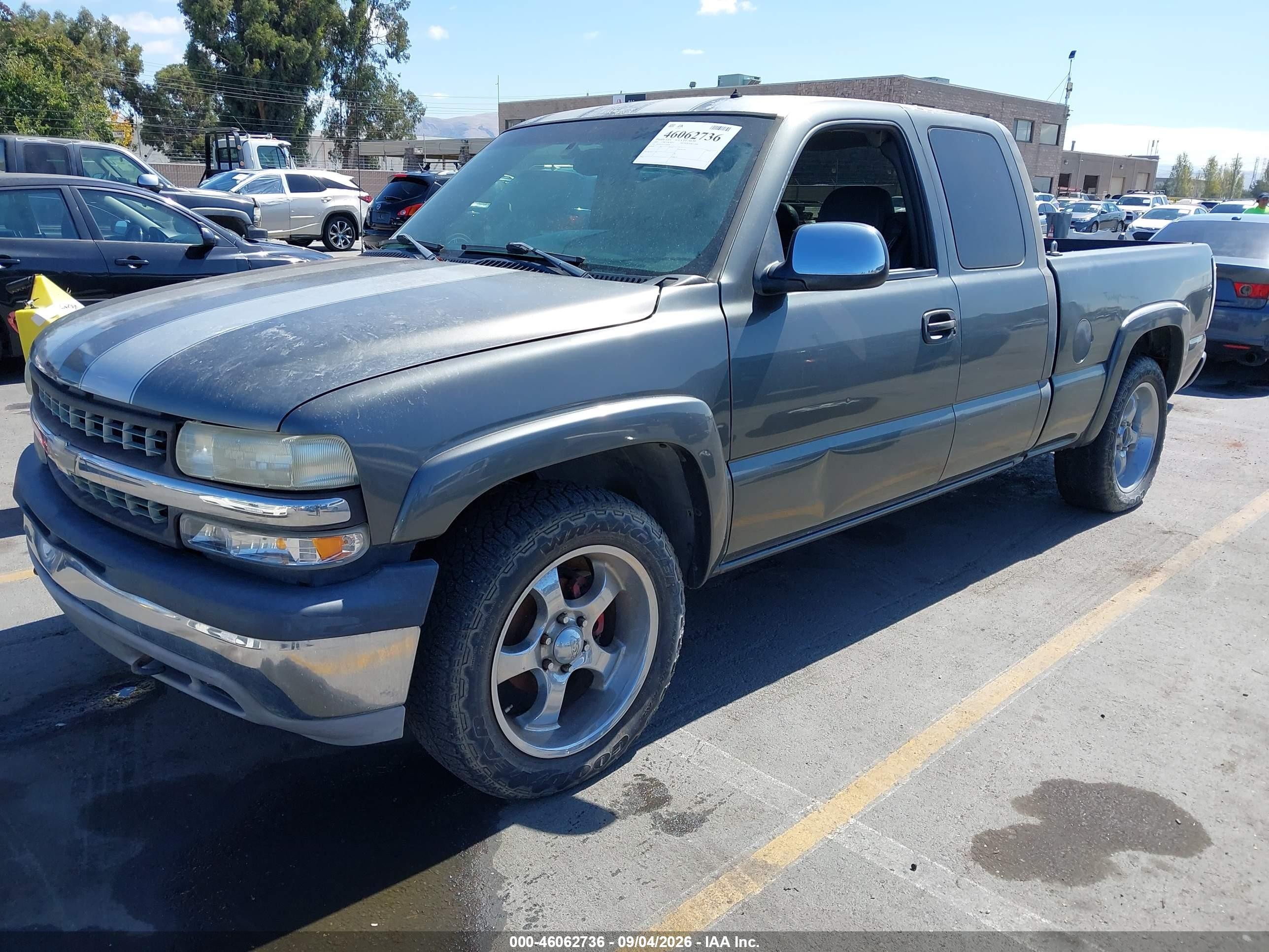 2001 Chevrolet Silverado 1500 Lt Черный vin: 2GCEK19T711320585