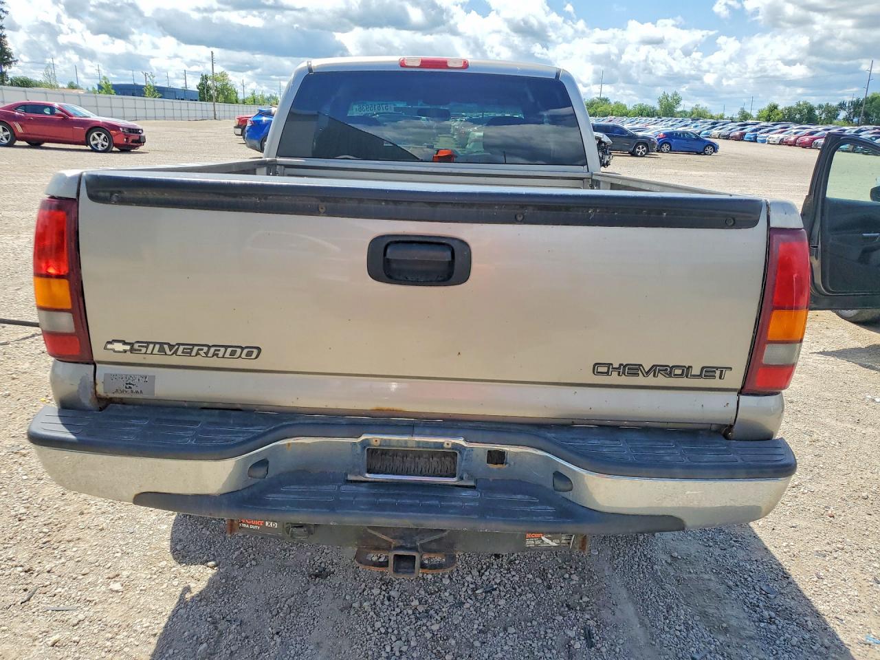 2001 Chevrolet Silverado K1500 Gray vin: 2GCEK19T711326936