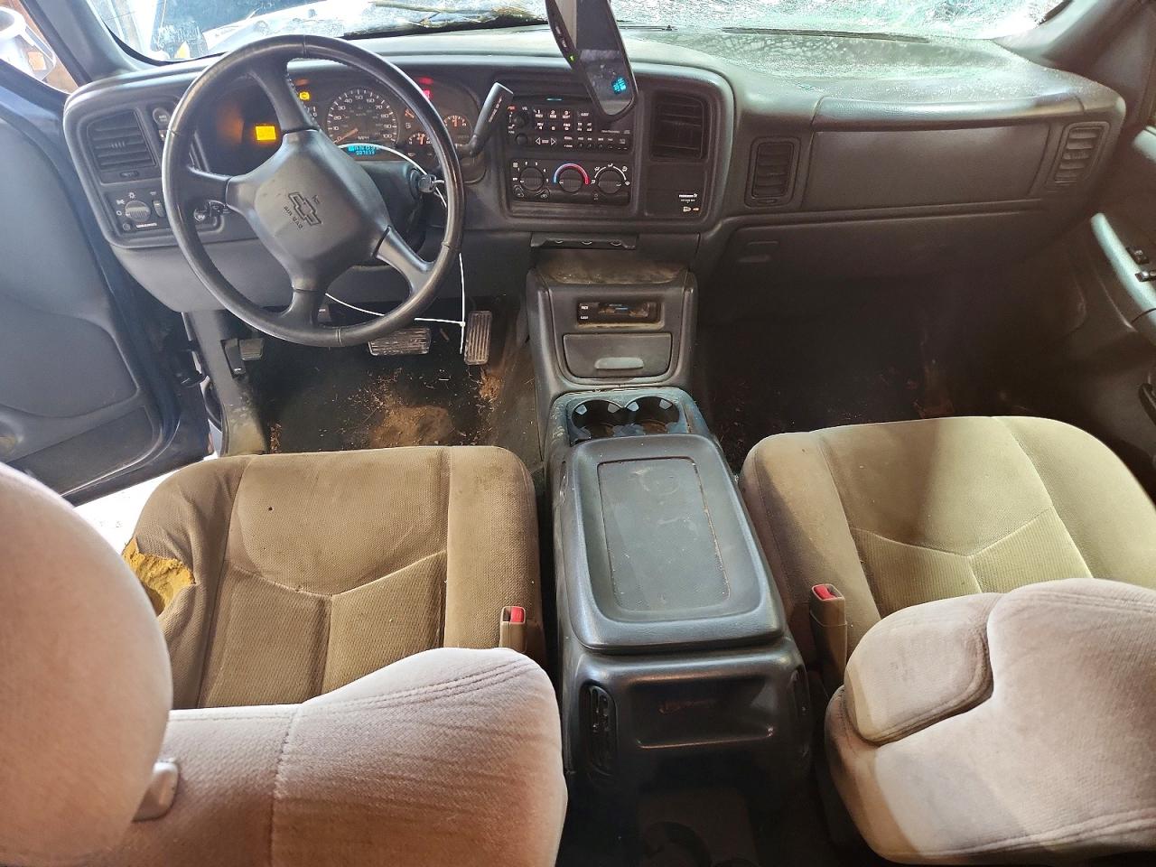 2001 Chevrolet Silverado K1500 Blue vin: 2GCEK19T711343946