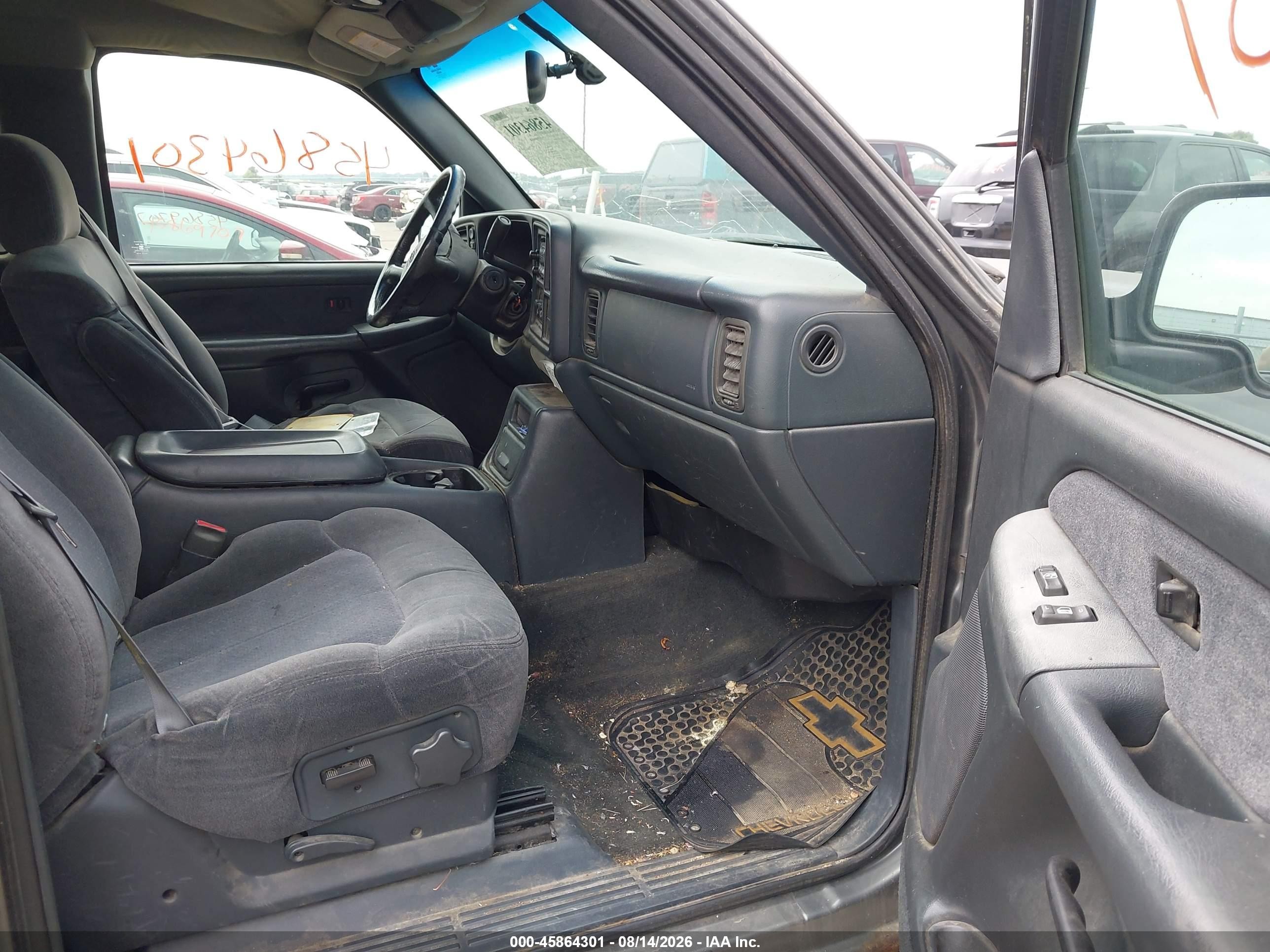 2001 Chevrolet Silverado 1500 Ls Серый vin: 2GCEK19T711346118