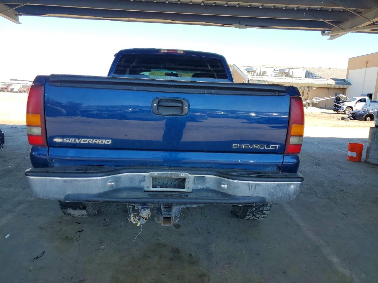2001 Chevrolet Silverado K1500 Синий vin: 2GCEK19T711364733