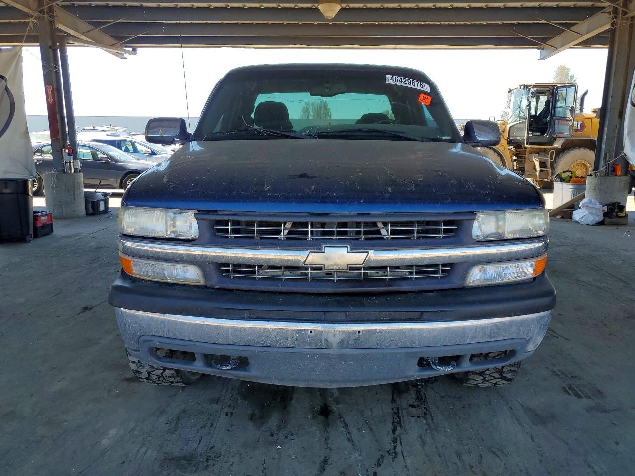 2001 Chevrolet Silverado K1500 Синий vin: 2GCEK19T711364733