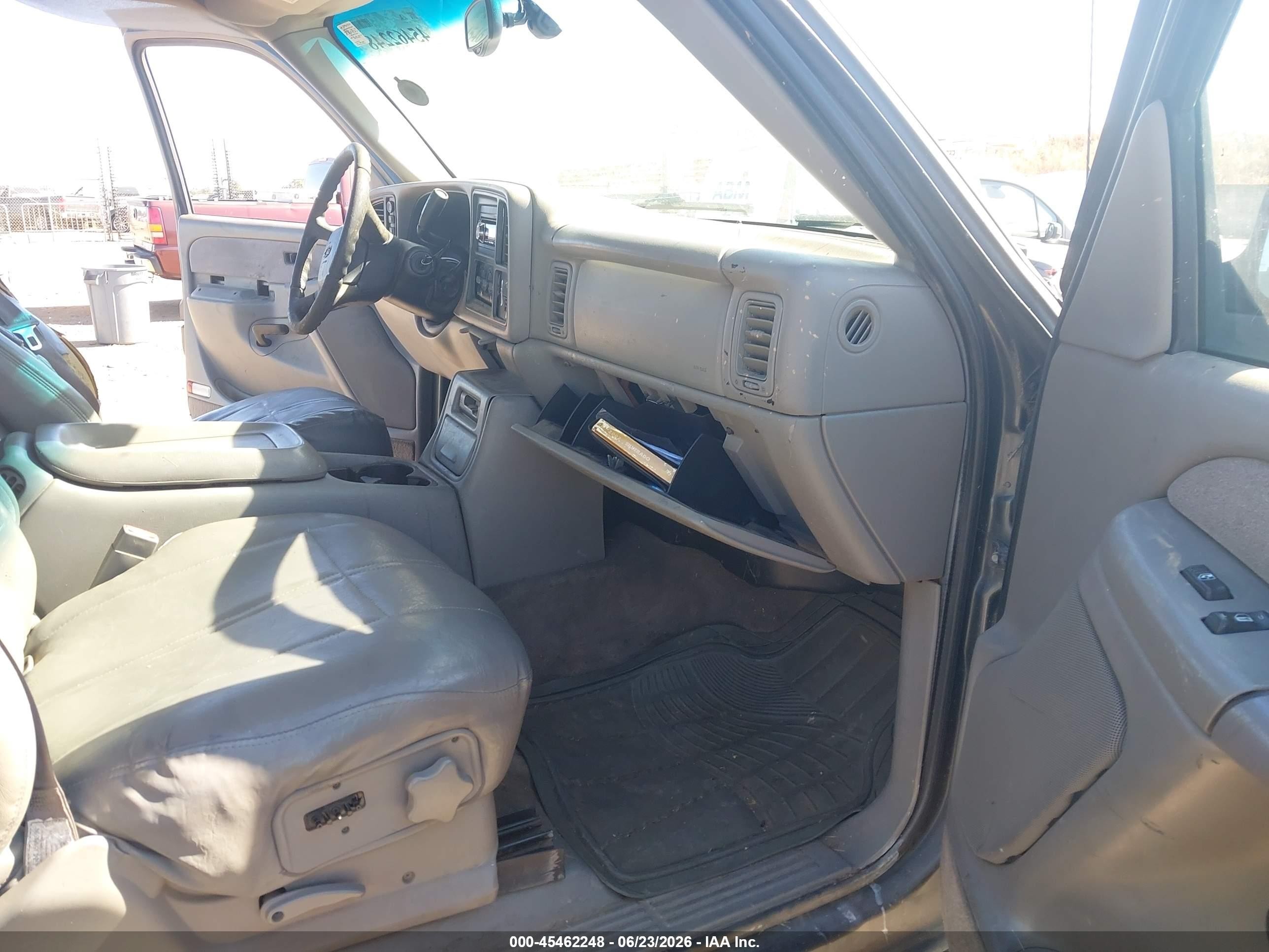 2002 Chevrolet Silverado 1500 Ls Gray vin: 2GCEK19T721257375