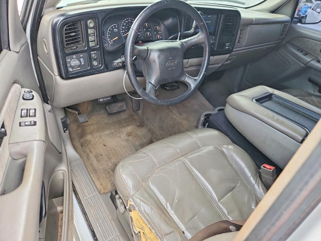 2002 Chevrolet Silverado K1500 White vin: 2GCEK19T721362689