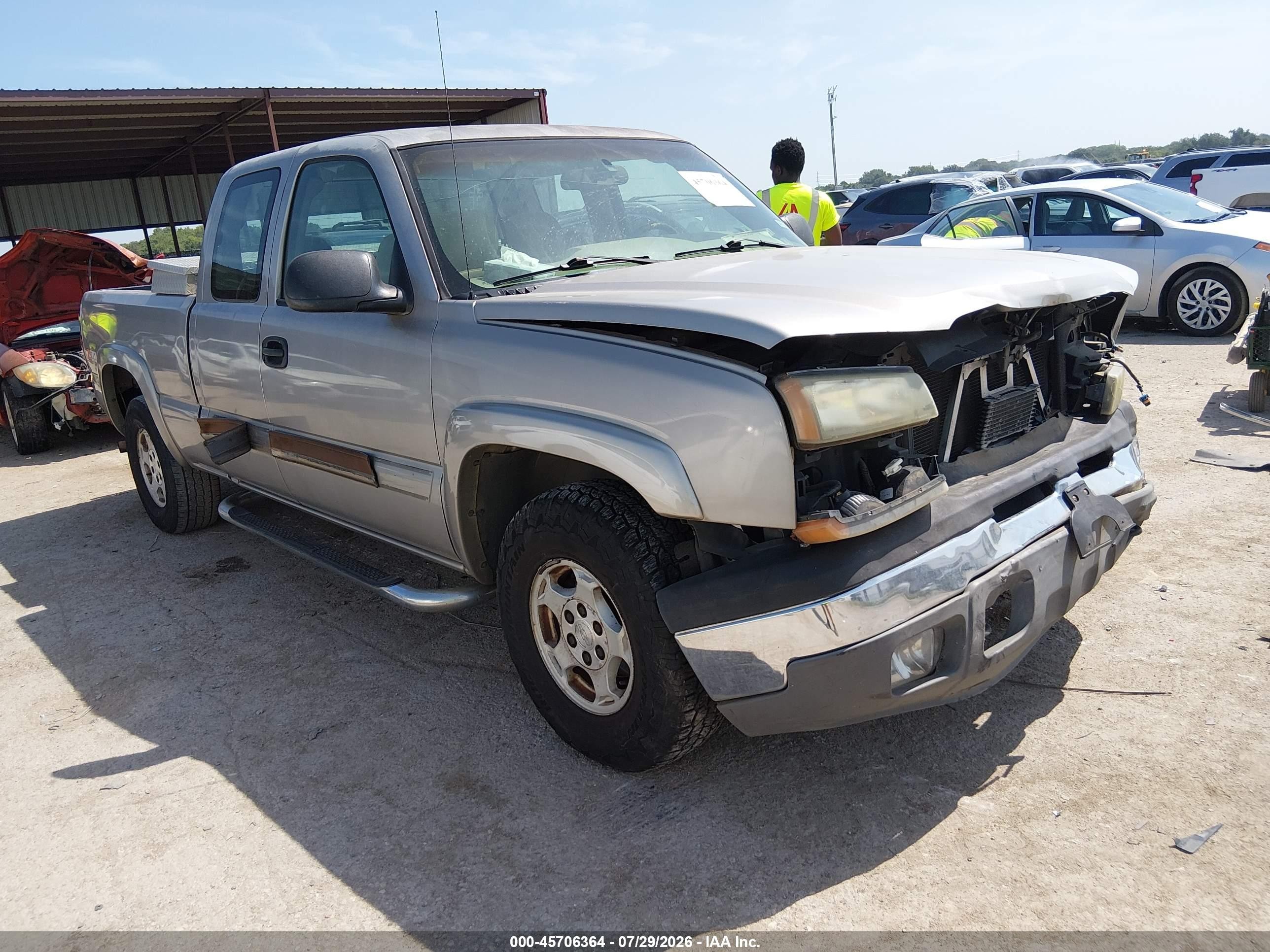 2003 Chevrolet Silverado 1500 Ls Золотой vin: 2GCEK19T731104321