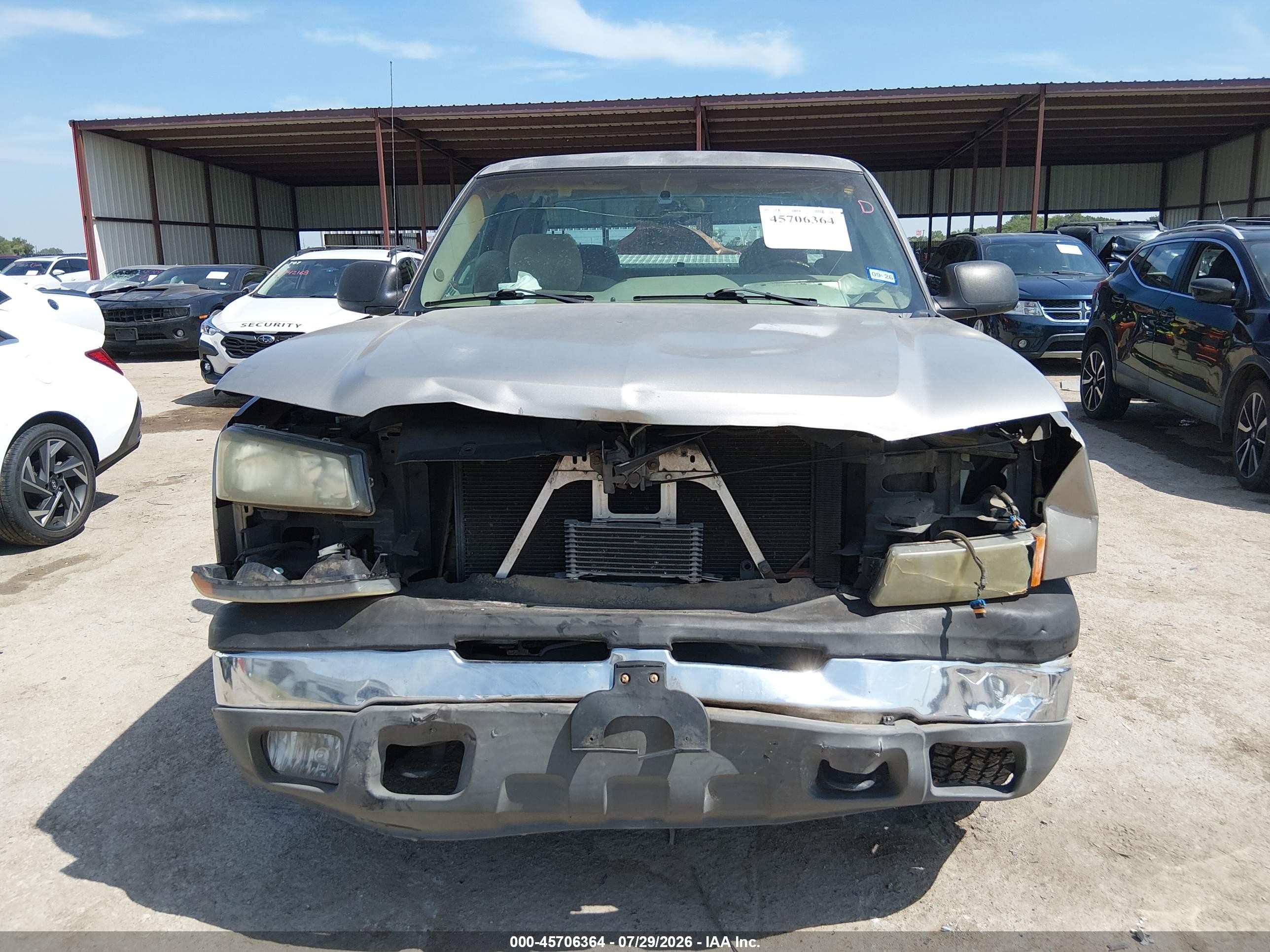 2003 Chevrolet Silverado 1500 Ls Золотой vin: 2GCEK19T731104321