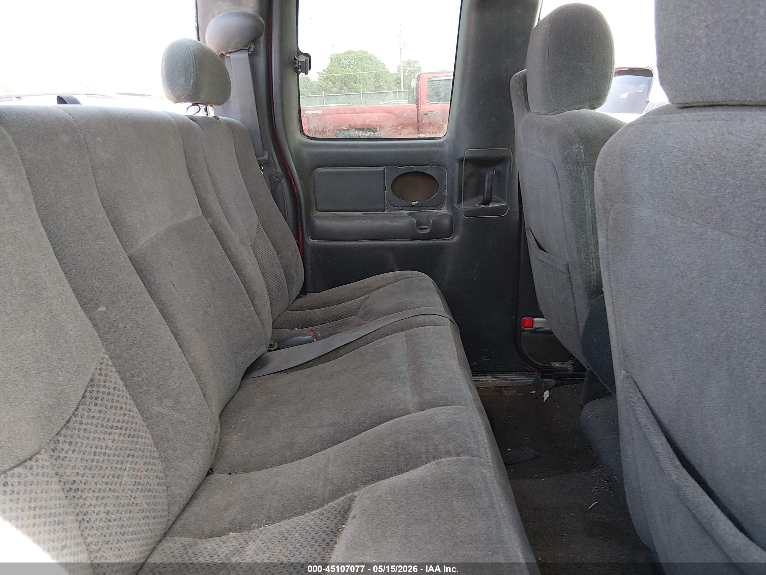 2003 Chevrolet Silverado 1500 Ls Red vin: 2GCEK19T731249195