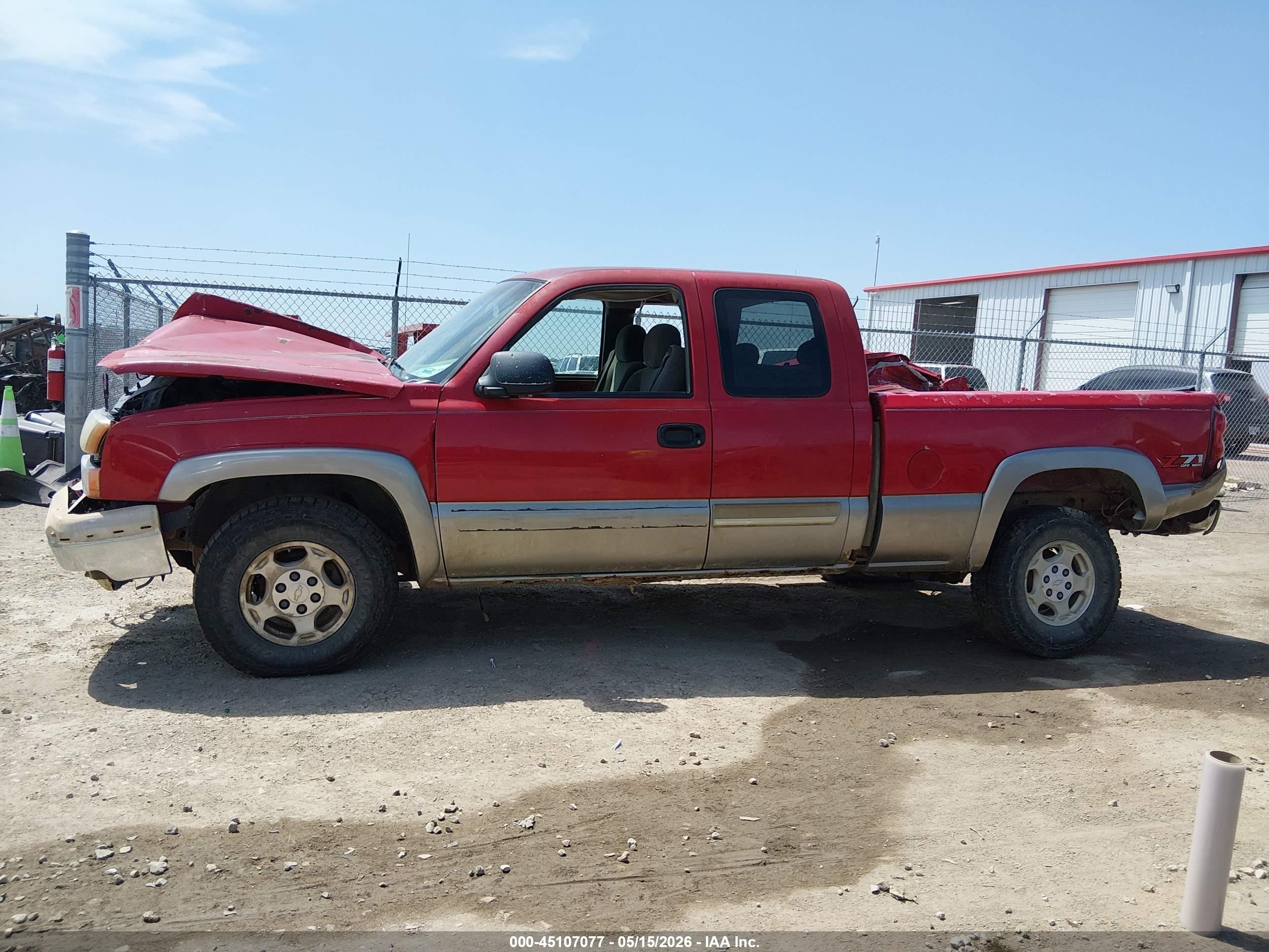 2003 Chevrolet Silverado 1500 Ls Red vin: 2GCEK19T731249195