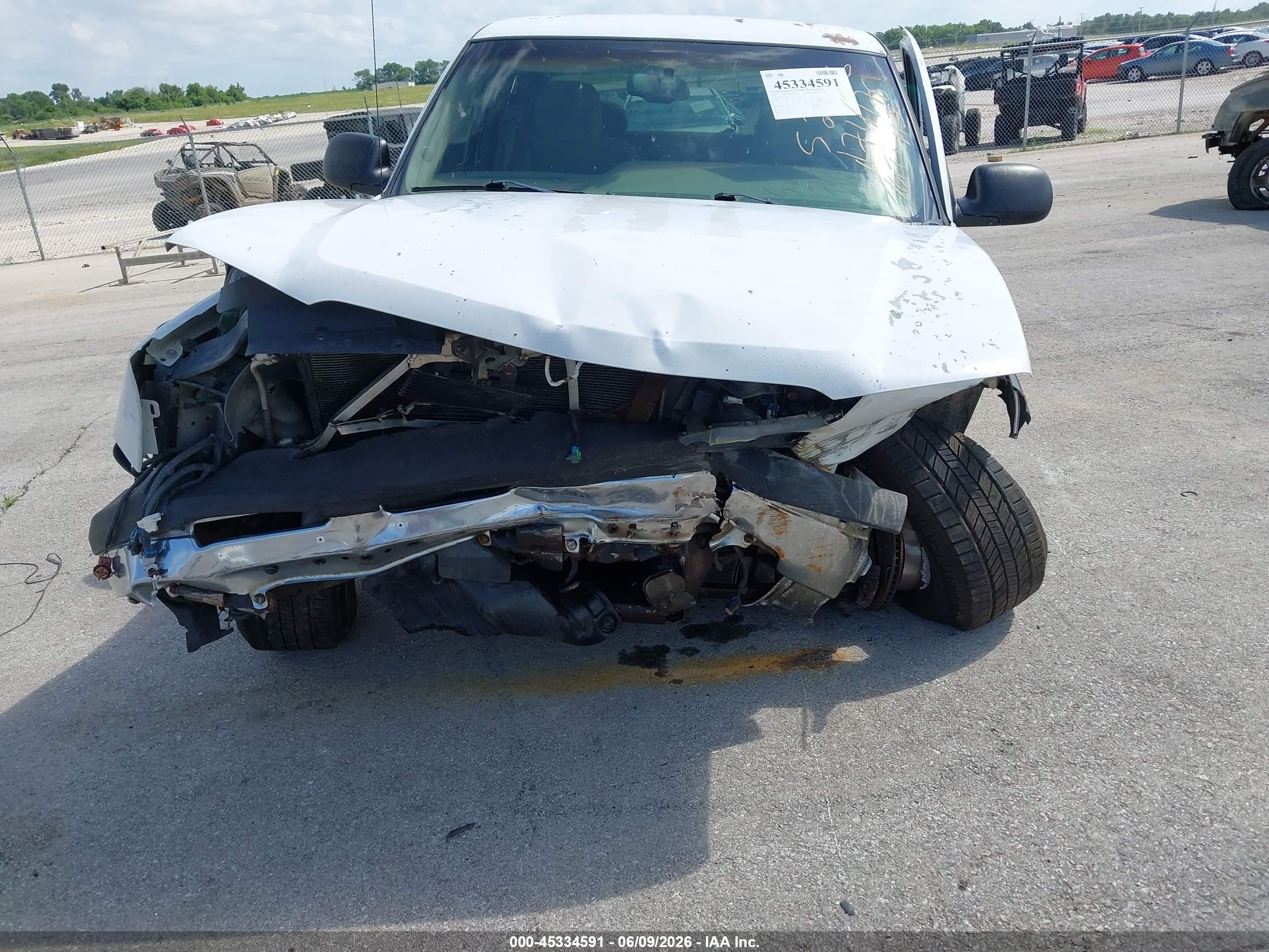 2003 Chevrolet Silverado 1500 Ls White vin: 2GCEK19T731273190