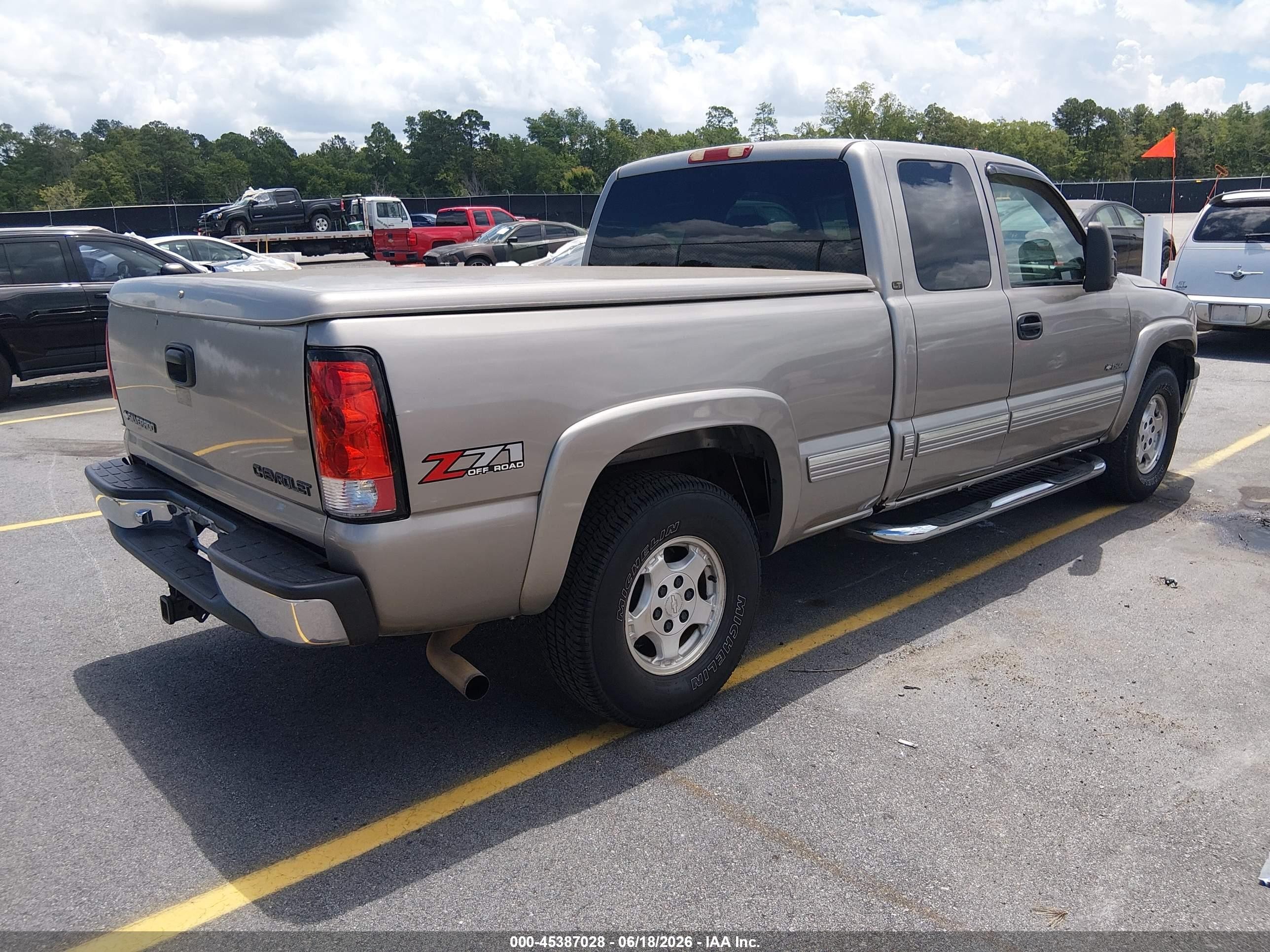 2000 Chevrolet Silverado 1500 Lt Tan vin: 2GCEK19T7Y1398391