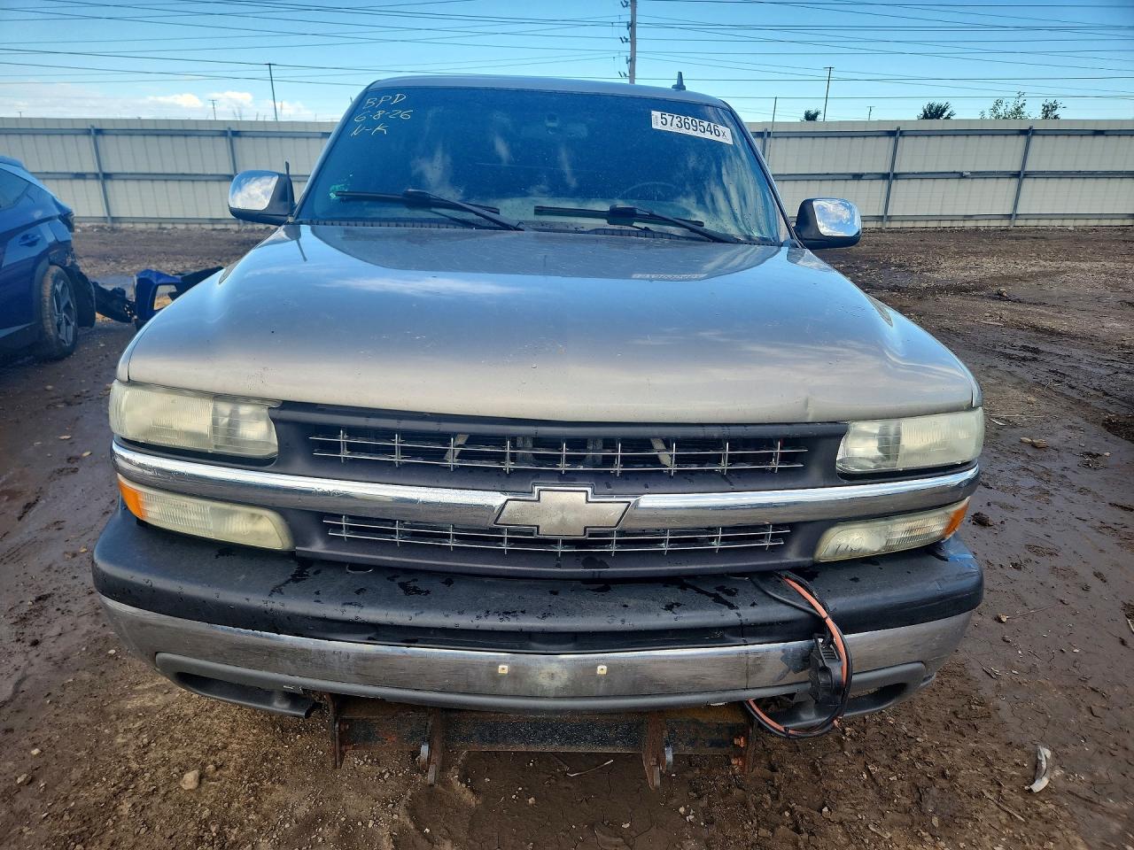 2001 Chevrolet Silverado Tan vin: 2GCEK19T811299634