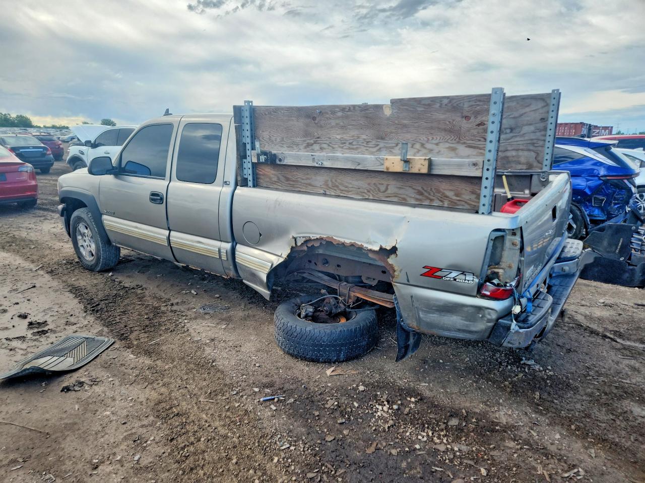 2001 Chevrolet Silverado Tan vin: 2GCEK19T811299634