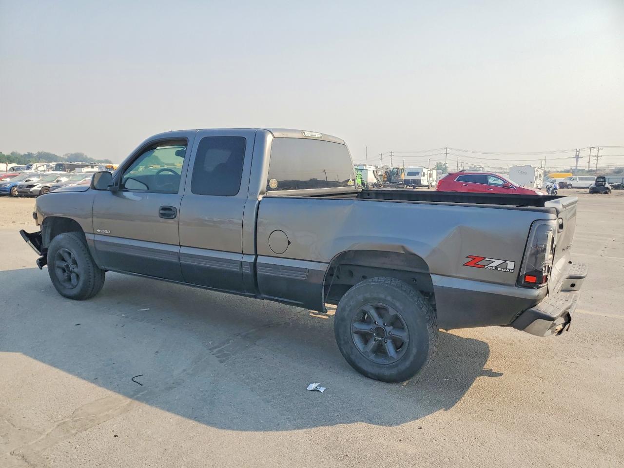 2002 Chevrolet Silverado K1500 Серый vin: 2GCEK19T821231660
