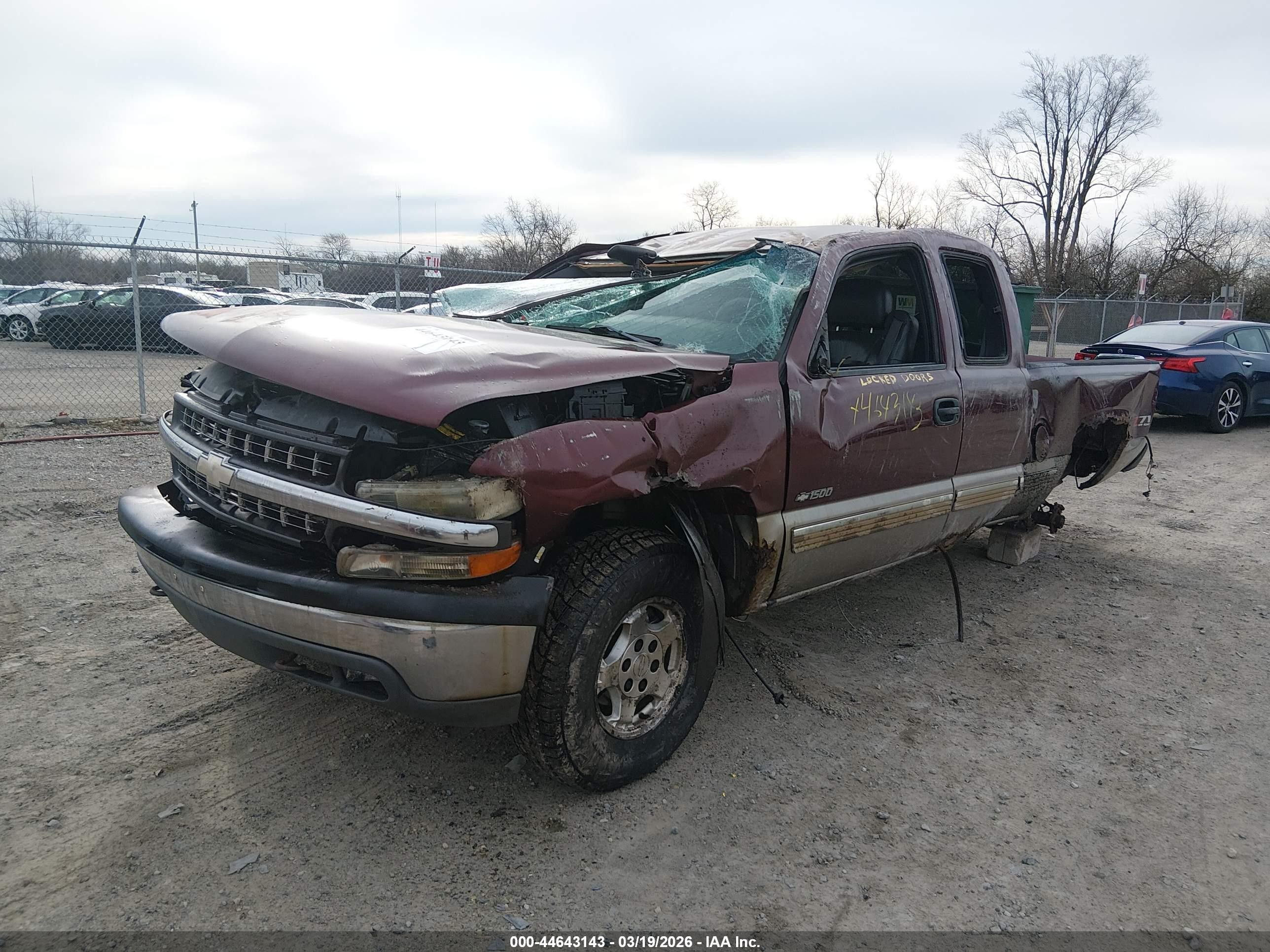 2002 Chevrolet Silverado 1500 Ls Красный vin: 2GCEK19T821334657