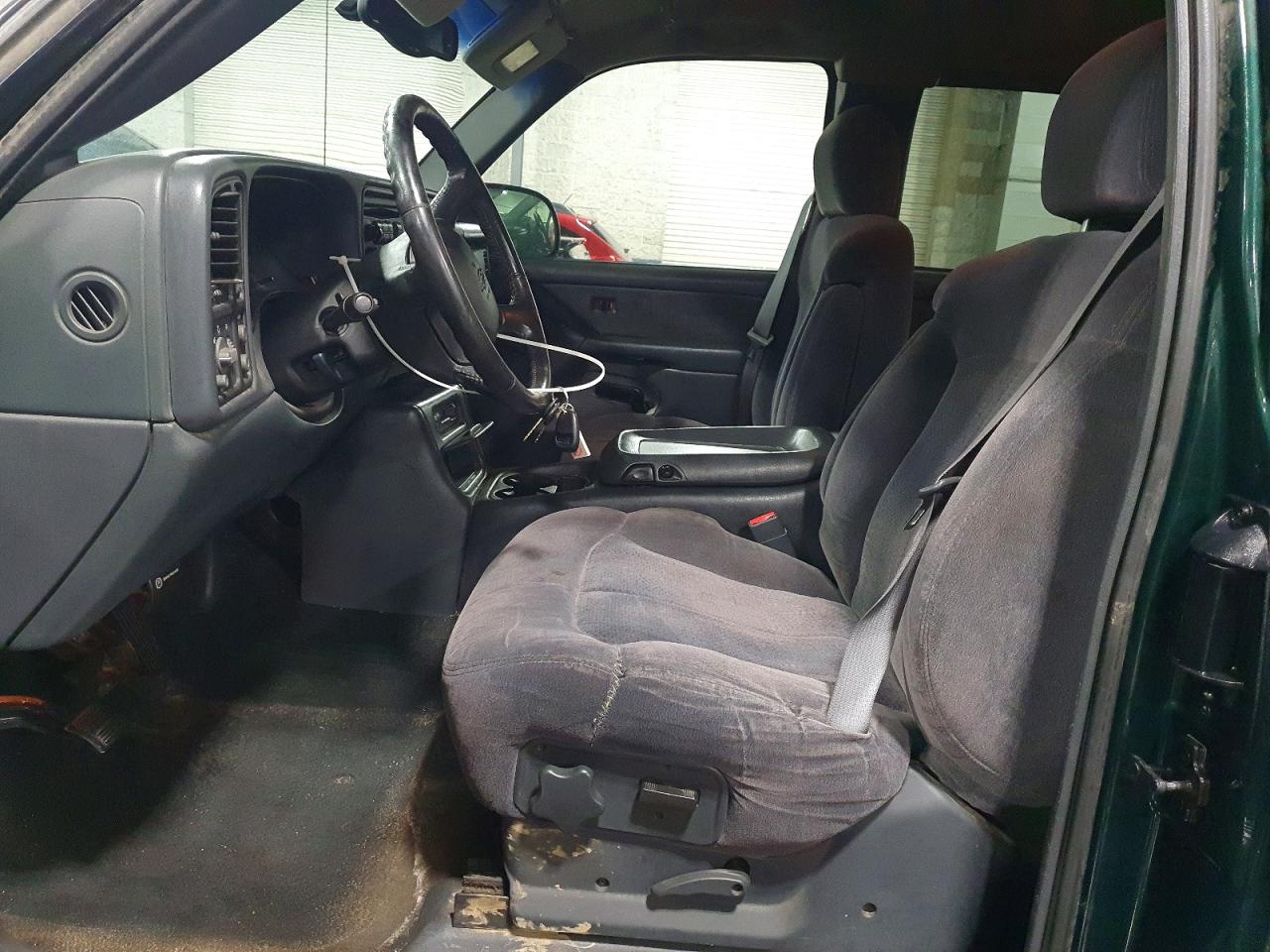 2002 Chevrolet Silverado K1500 Green vin: 2GCEK19T821411656