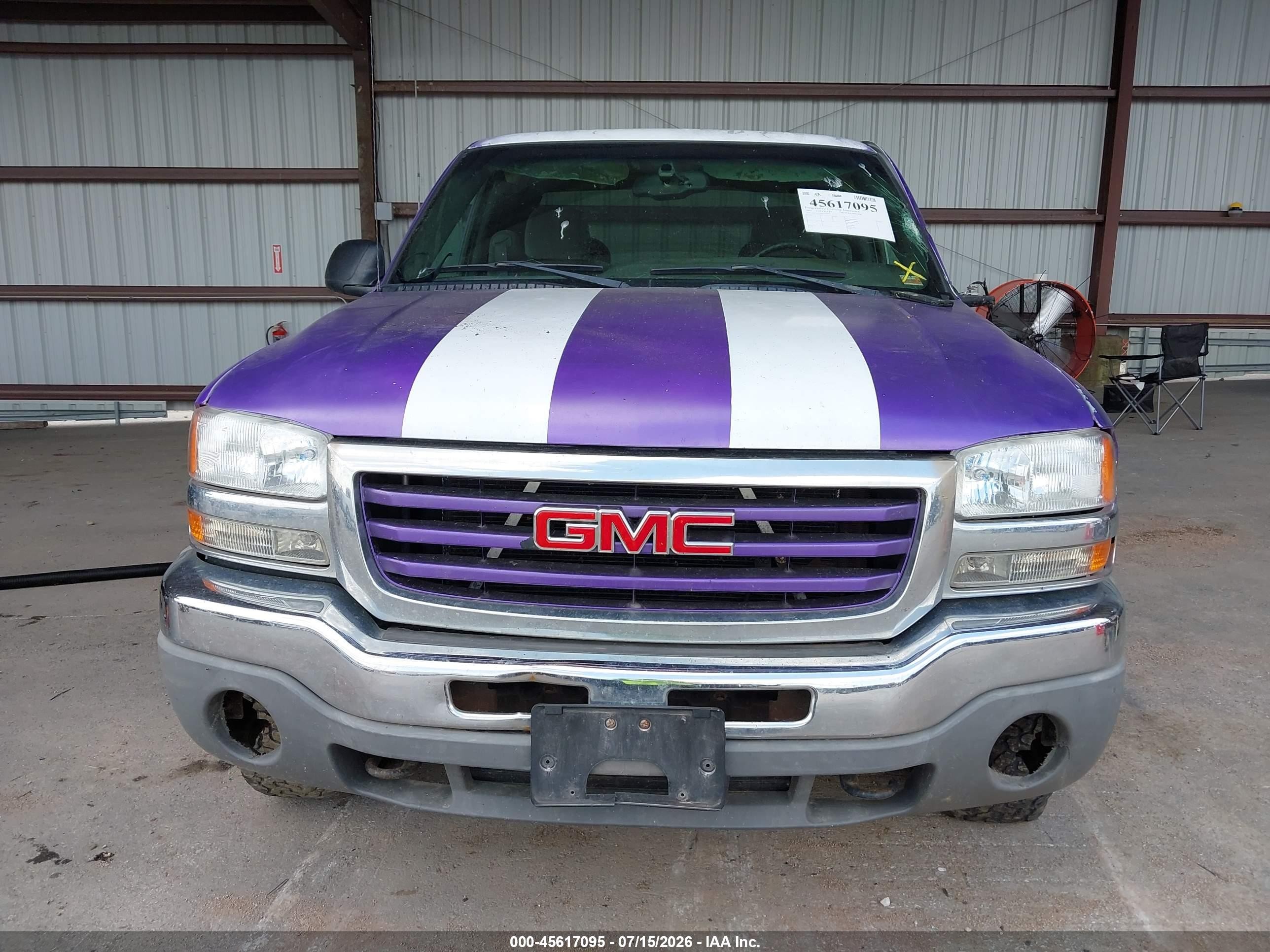 2003 Chevrolet Silverado 1500 Ls Purple vin: 2GCEK19T831133956