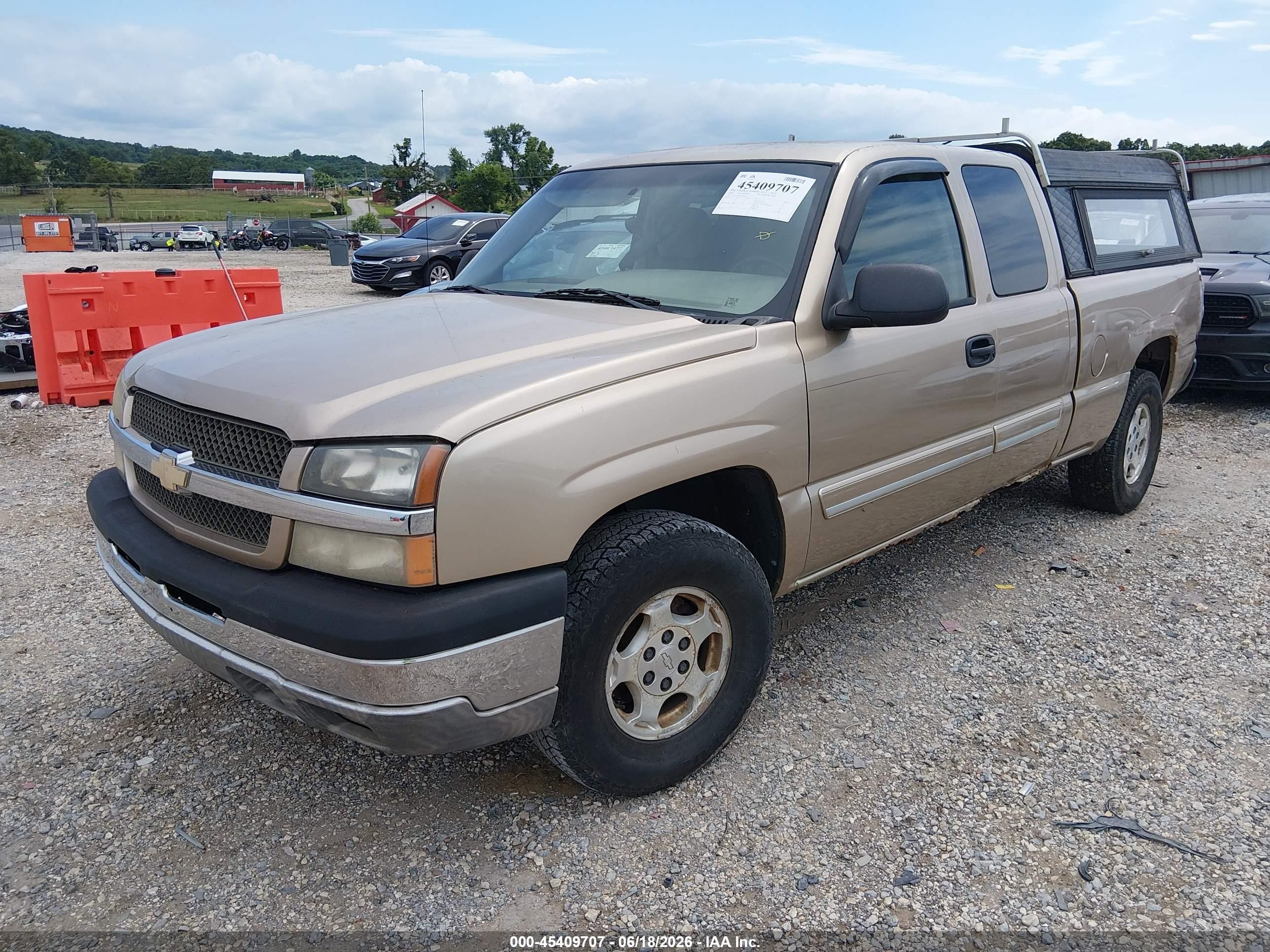 2004 Chevrolet Silverado 1500 Z71 Gold vin: 2GCEK19T841206597