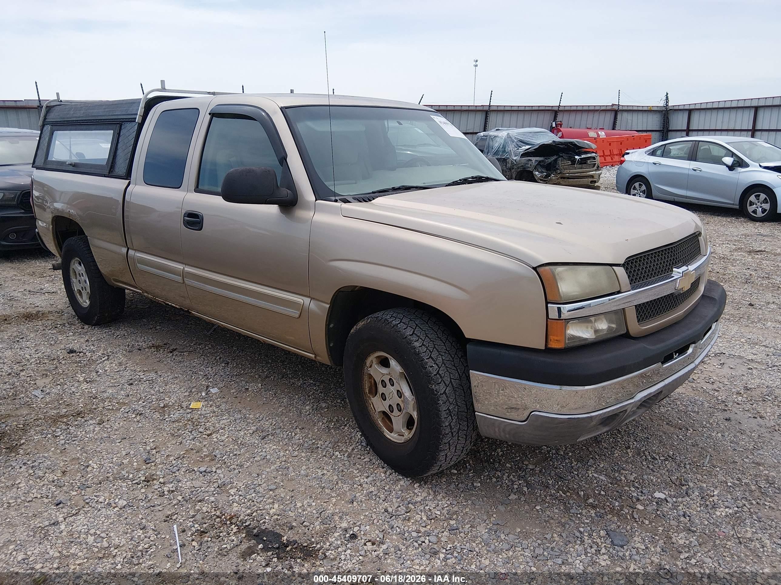 2004 Chevrolet Silverado 1500 Z71 Gold vin: 2GCEK19T841206597