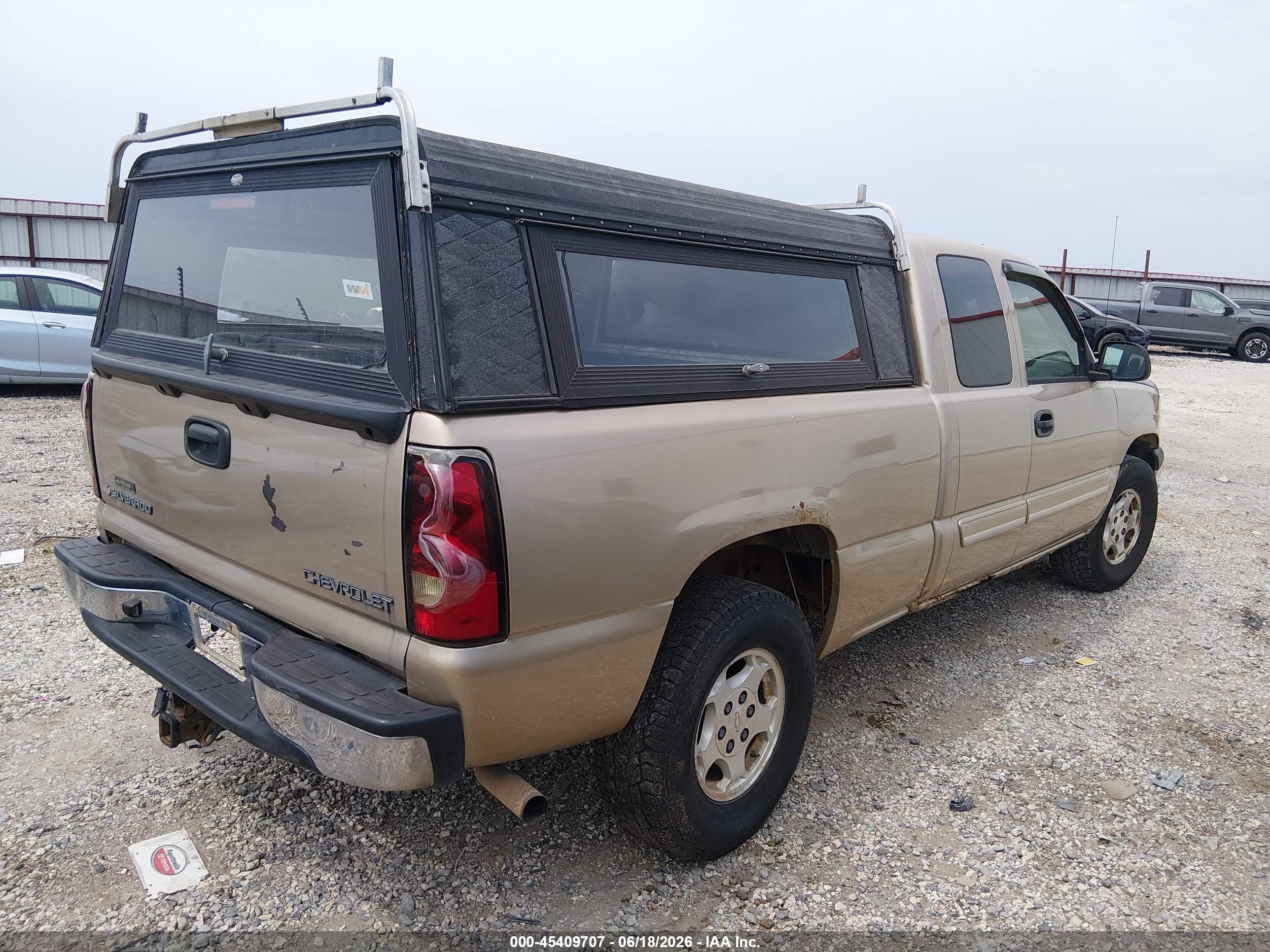 2004 Chevrolet Silverado 1500 Z71 Gold vin: 2GCEK19T841206597