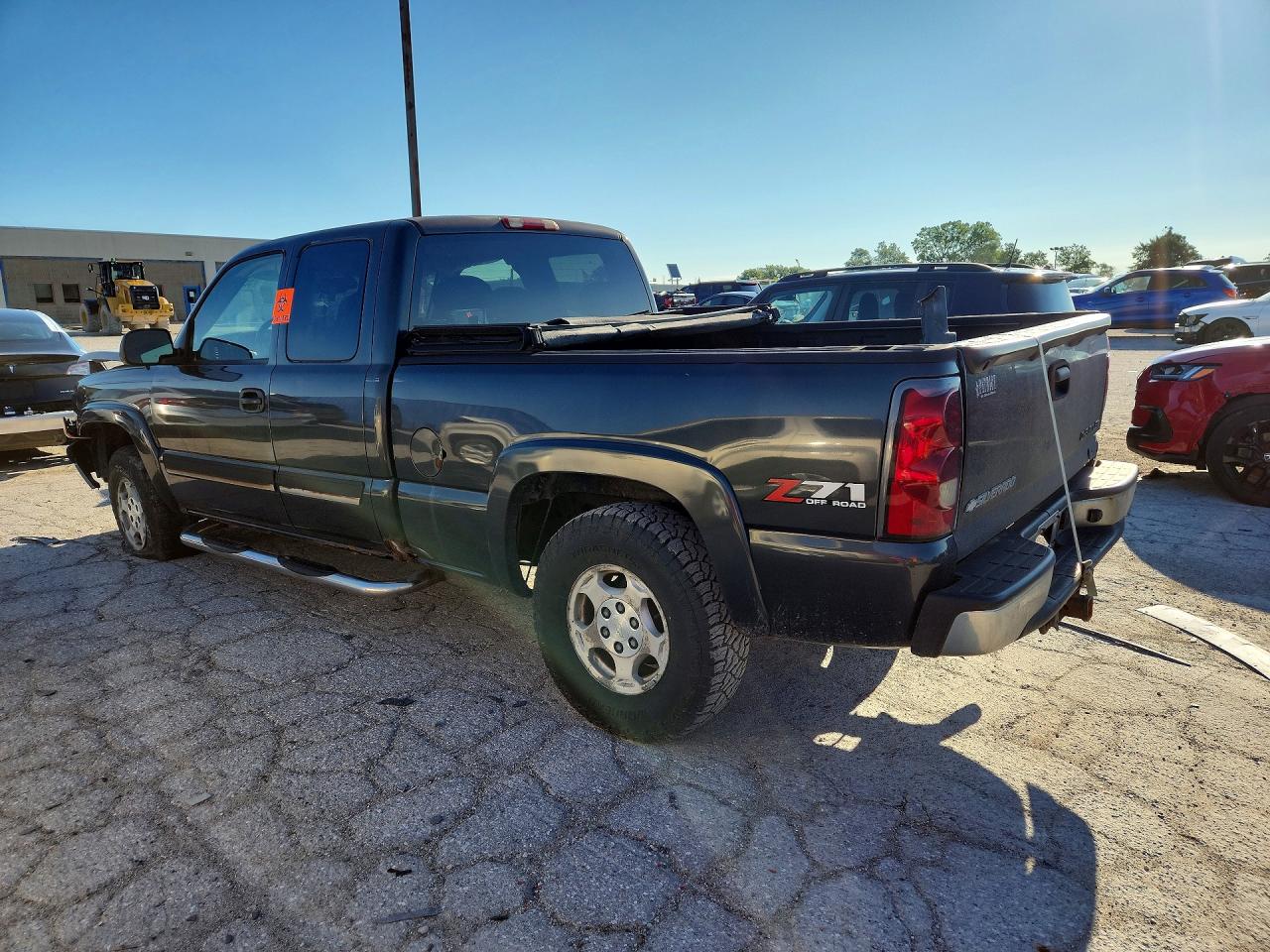 2004 Chevrolet Silverado K1500 Gray vin: 2GCEK19T841269439