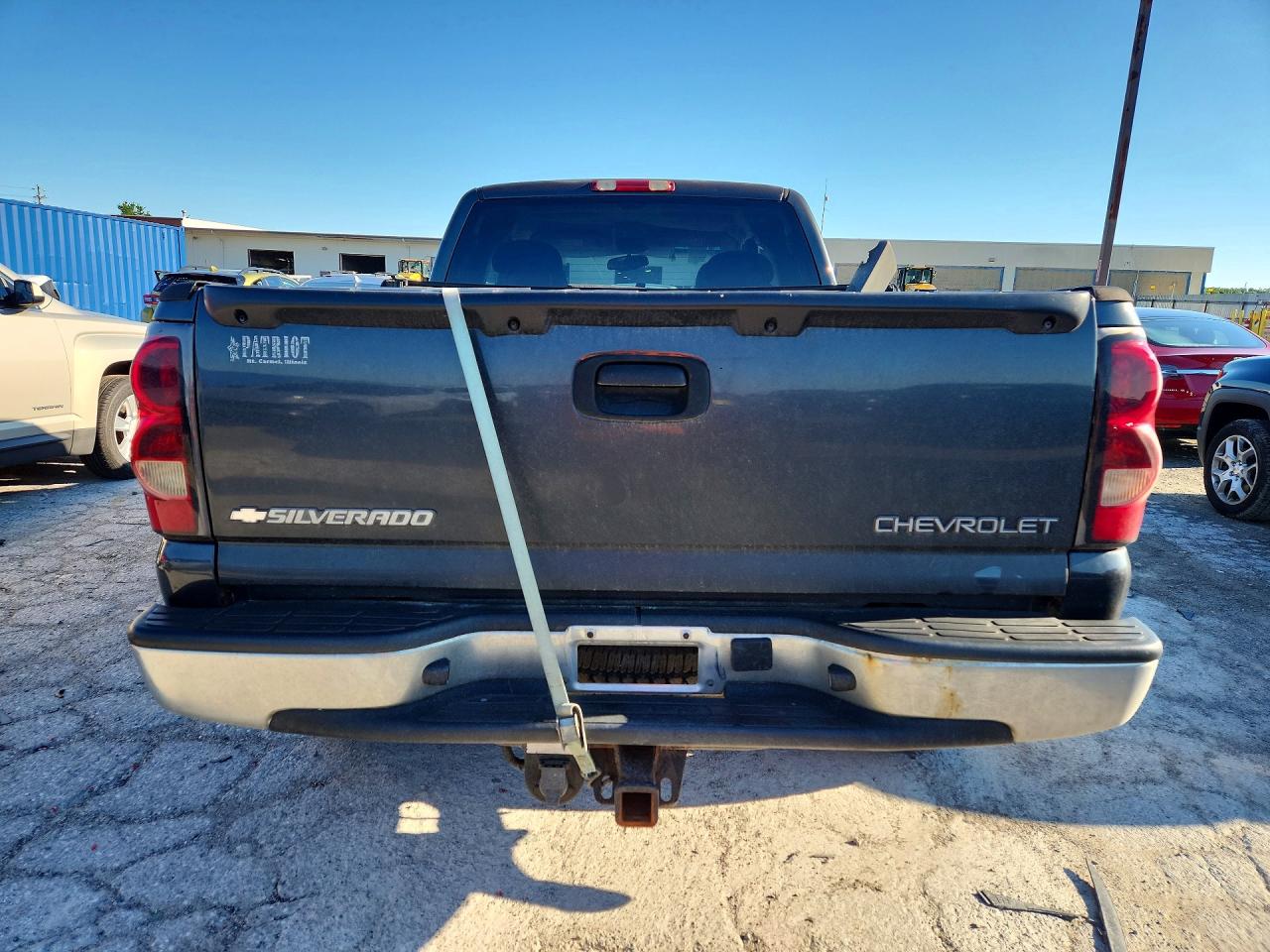 2004 Chevrolet Silverado K1500 Gray vin: 2GCEK19T841269439