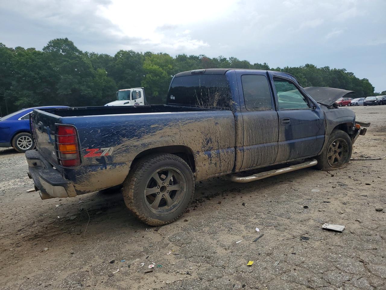 1999 Chevrolet Silverado K1500 Blue vin: 2GCEK19T8X1212856