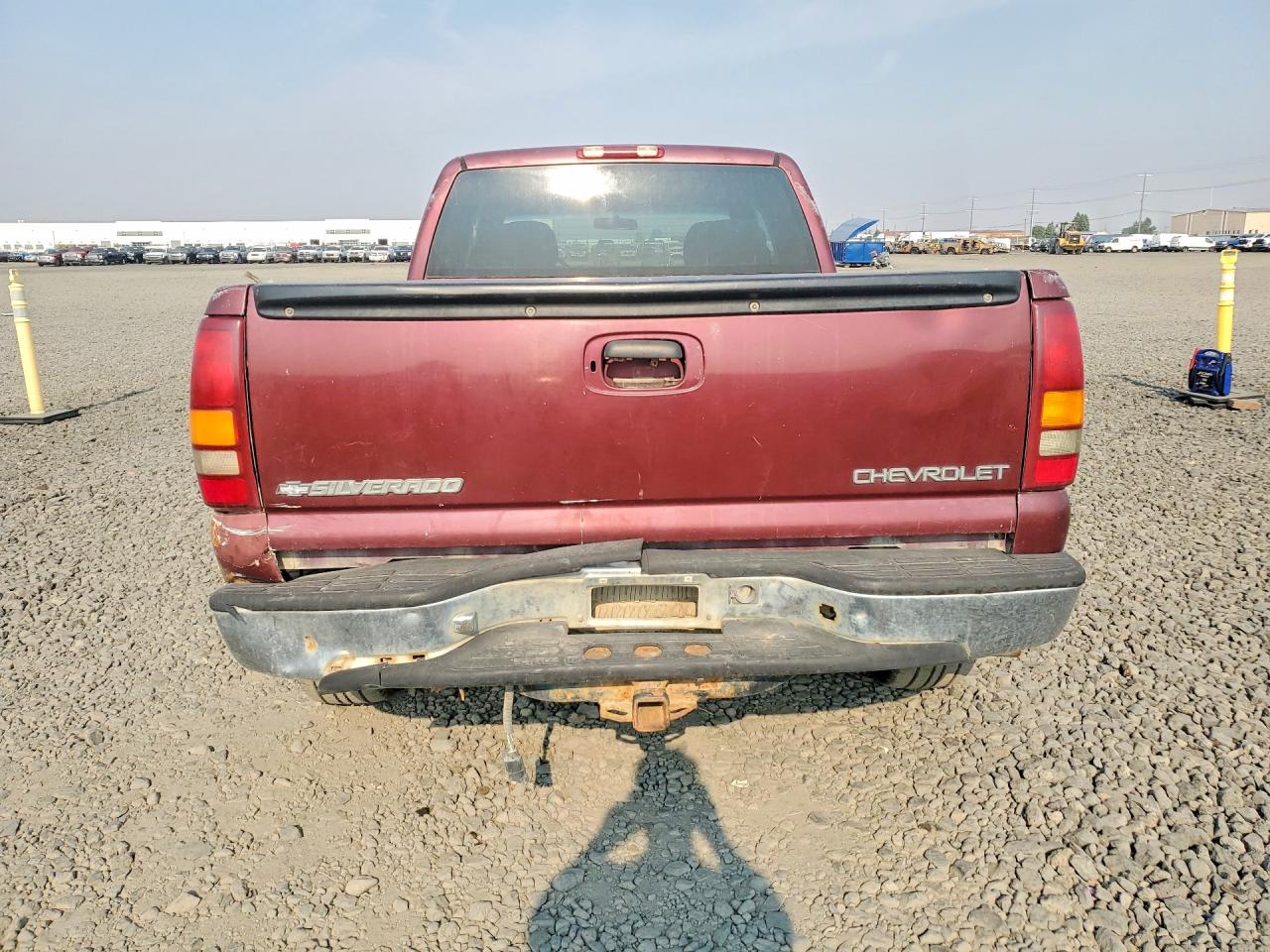 2000 Chevrolet Silverado K1500 Red vin: 2GCEK19T8Y1176569
