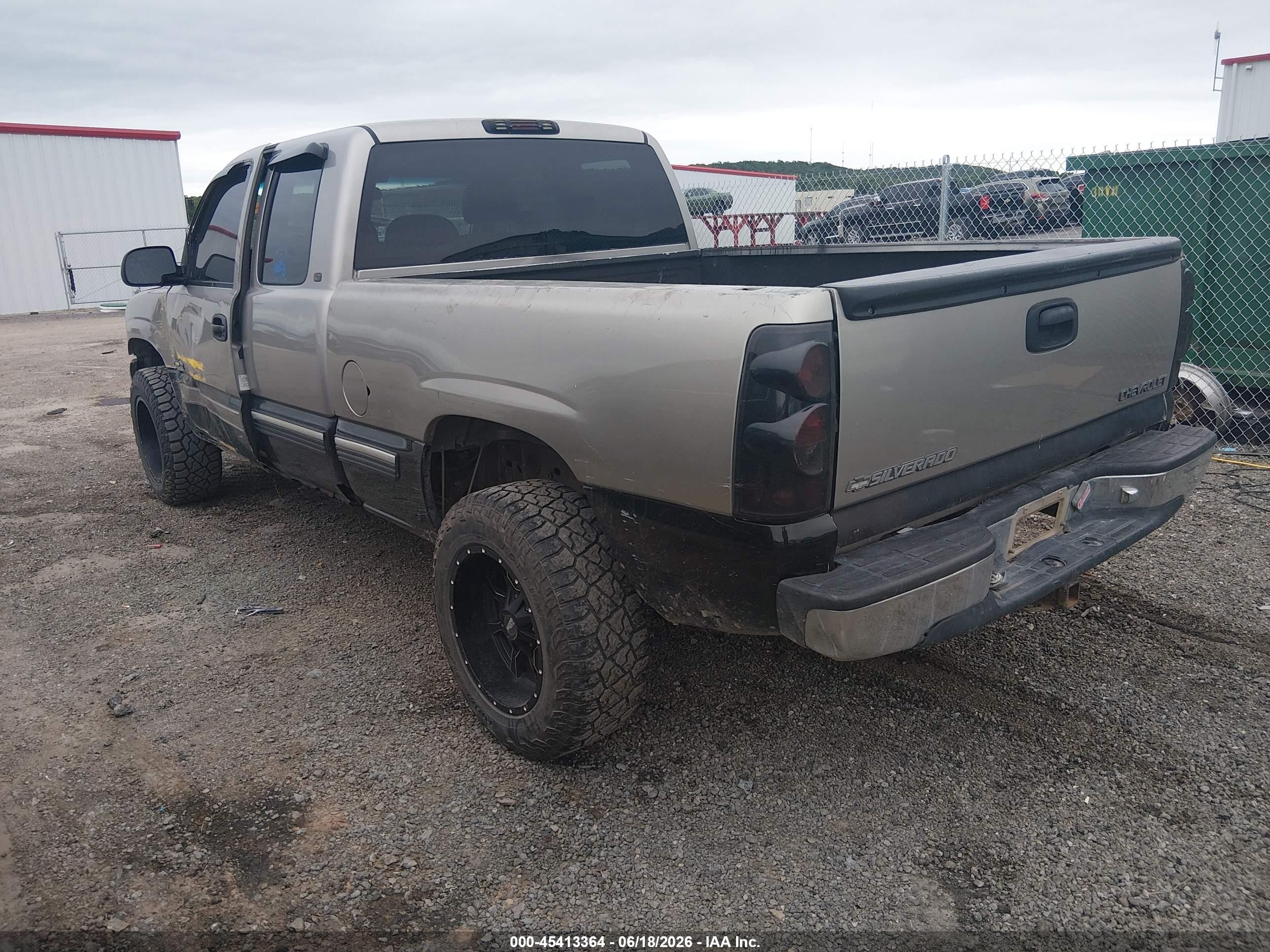 2000 Chevrolet Silverado 1500 Lt Gray vin: 2GCEK19T8Y1207884