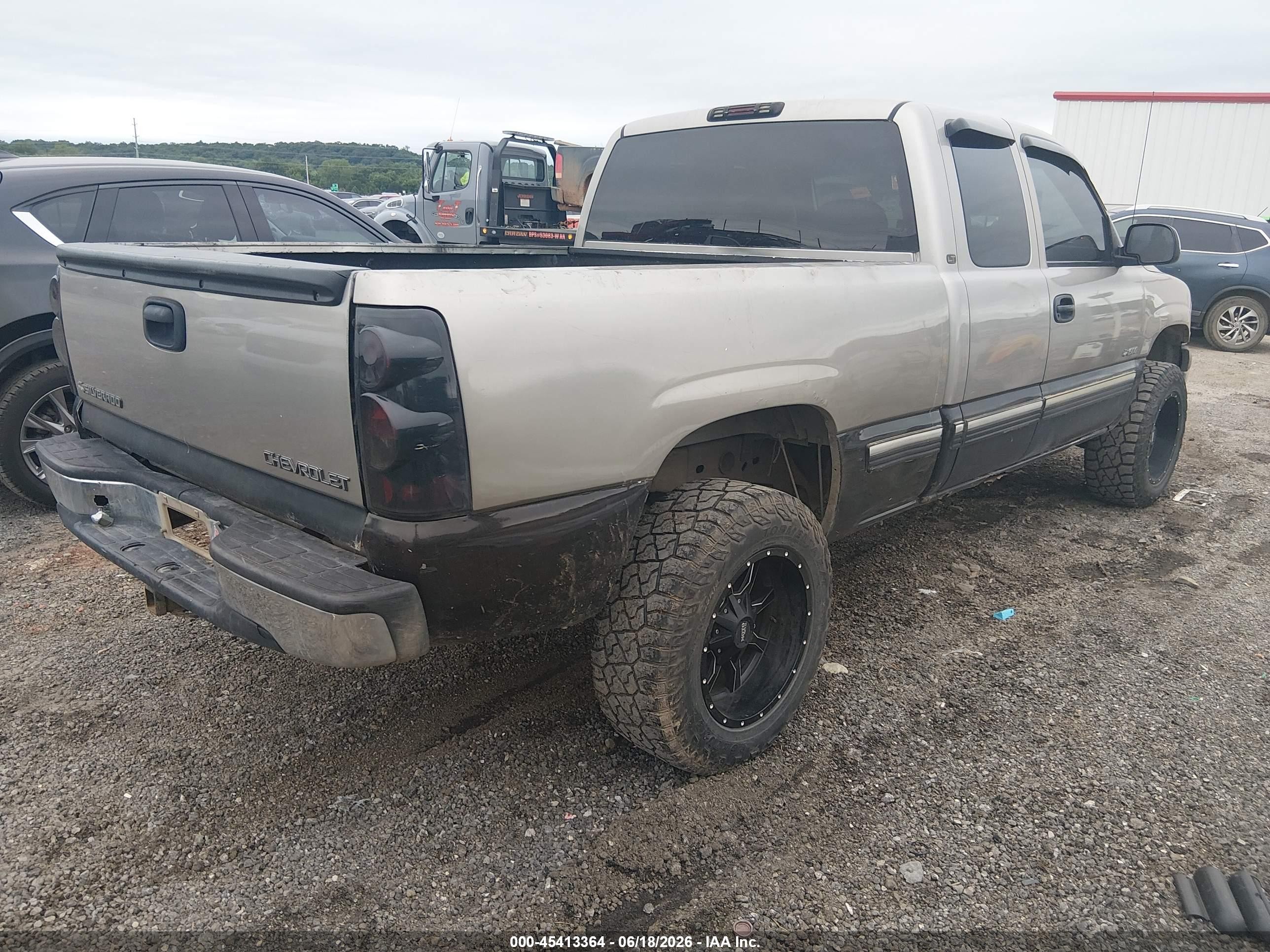 2000 Chevrolet Silverado 1500 Lt Gray vin: 2GCEK19T8Y1207884