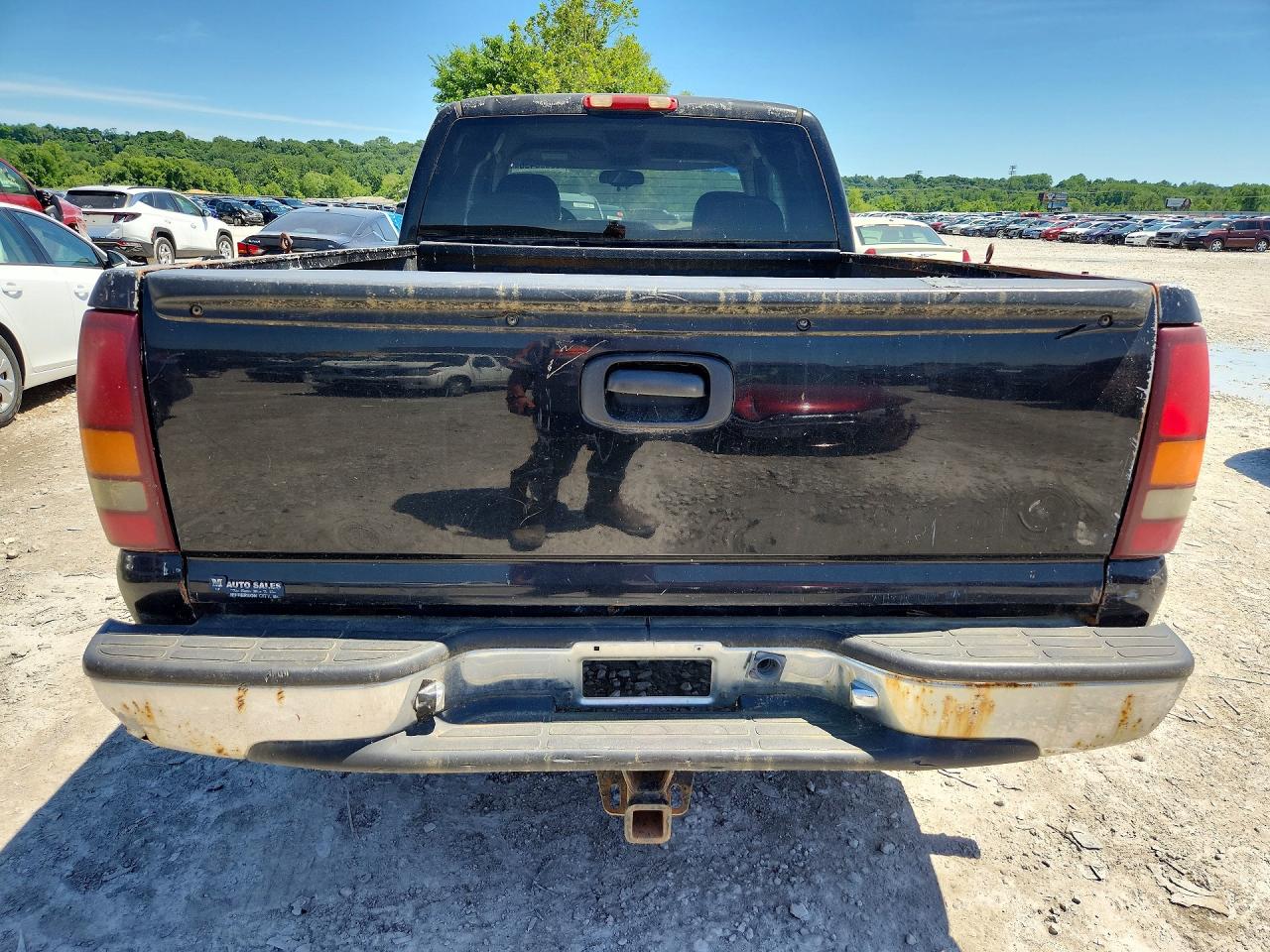 2001 Chevrolet Silverado K1500 Black vin: 2GCEK19T911206054