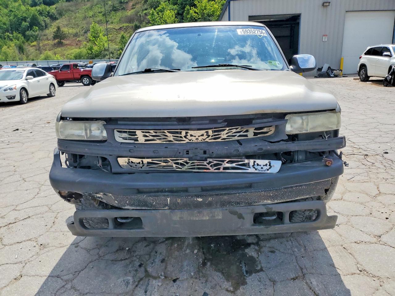 2002 Chevrolet Silverado K1500 Gray vin: 2GCEK19T921181142