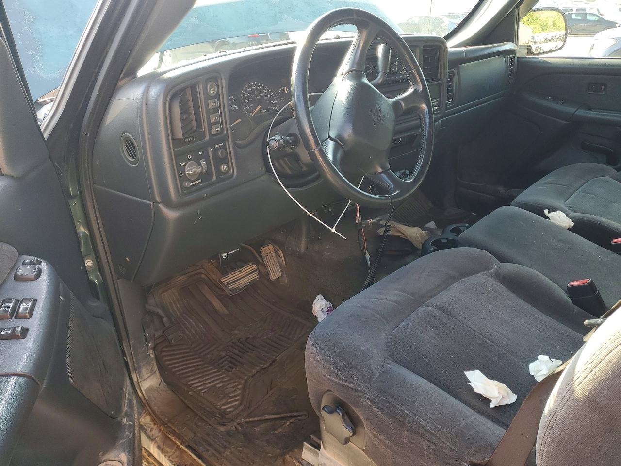 2002 Chevrolet Silverado K1500 Green vin: 2GCEK19T921348485