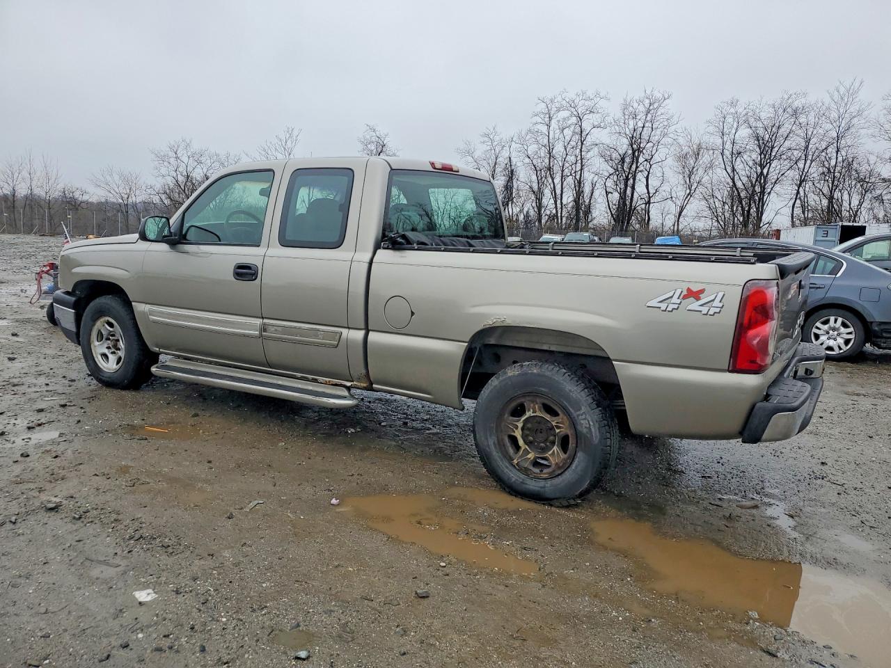 2003 Chevrolet Silverado K1500 Silver vin: 2GCEK19T931115532