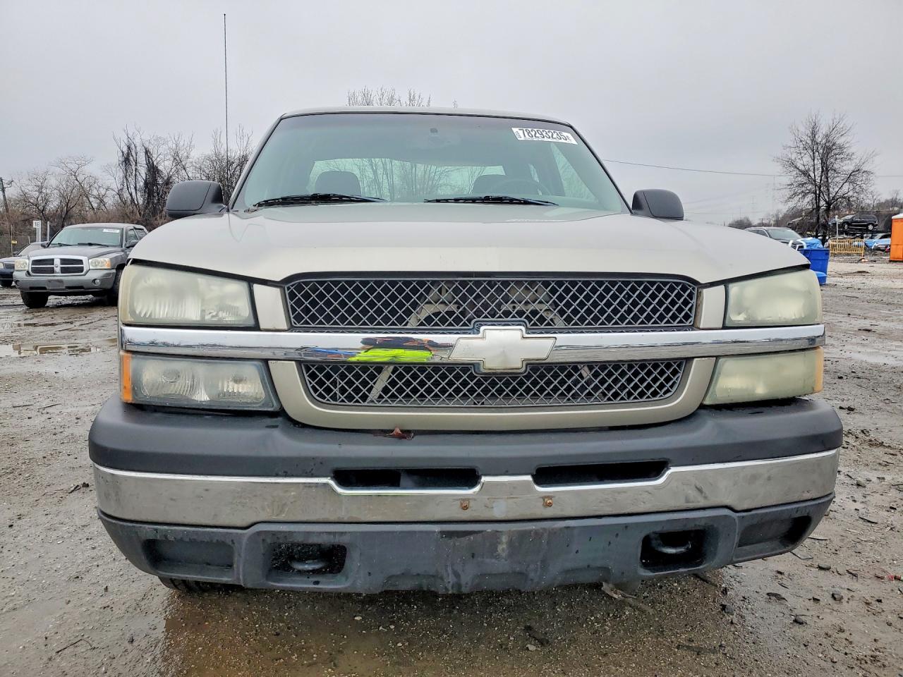 2003 Chevrolet Silverado K1500 Silver vin: 2GCEK19T931115532