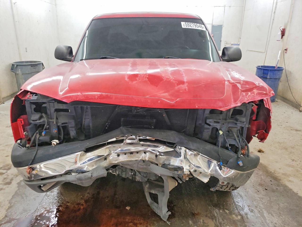 2003 Chevrolet Silverado K1500 Red vin: 2GCEK19T931329758