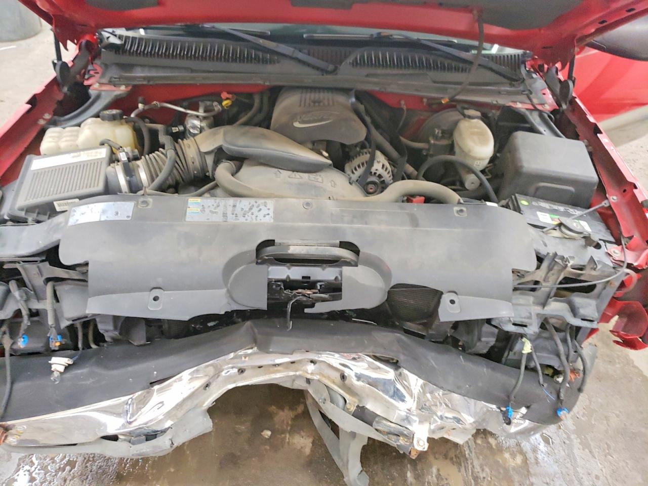 2003 Chevrolet Silverado K1500 Red vin: 2GCEK19T931329758